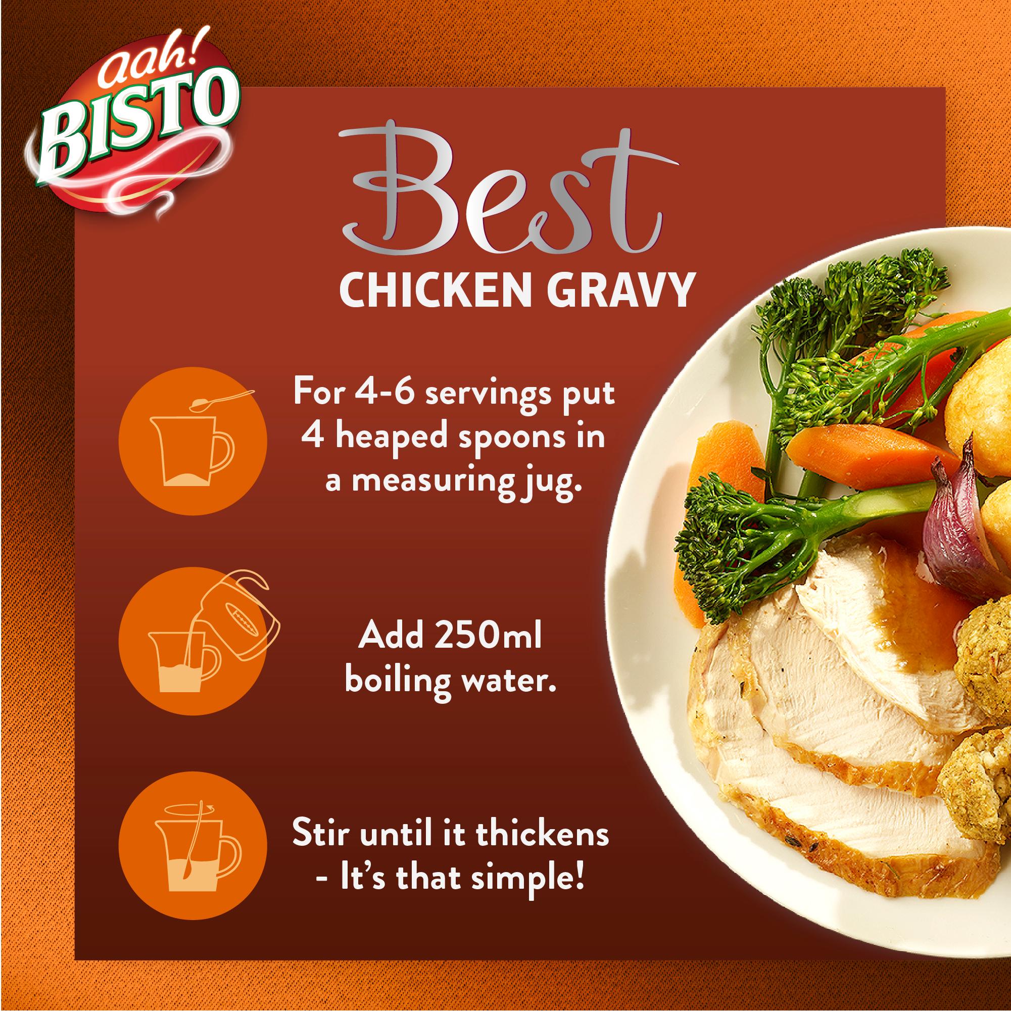 Bisto Best Chicken Gravy Granules 230g thumbnail 4