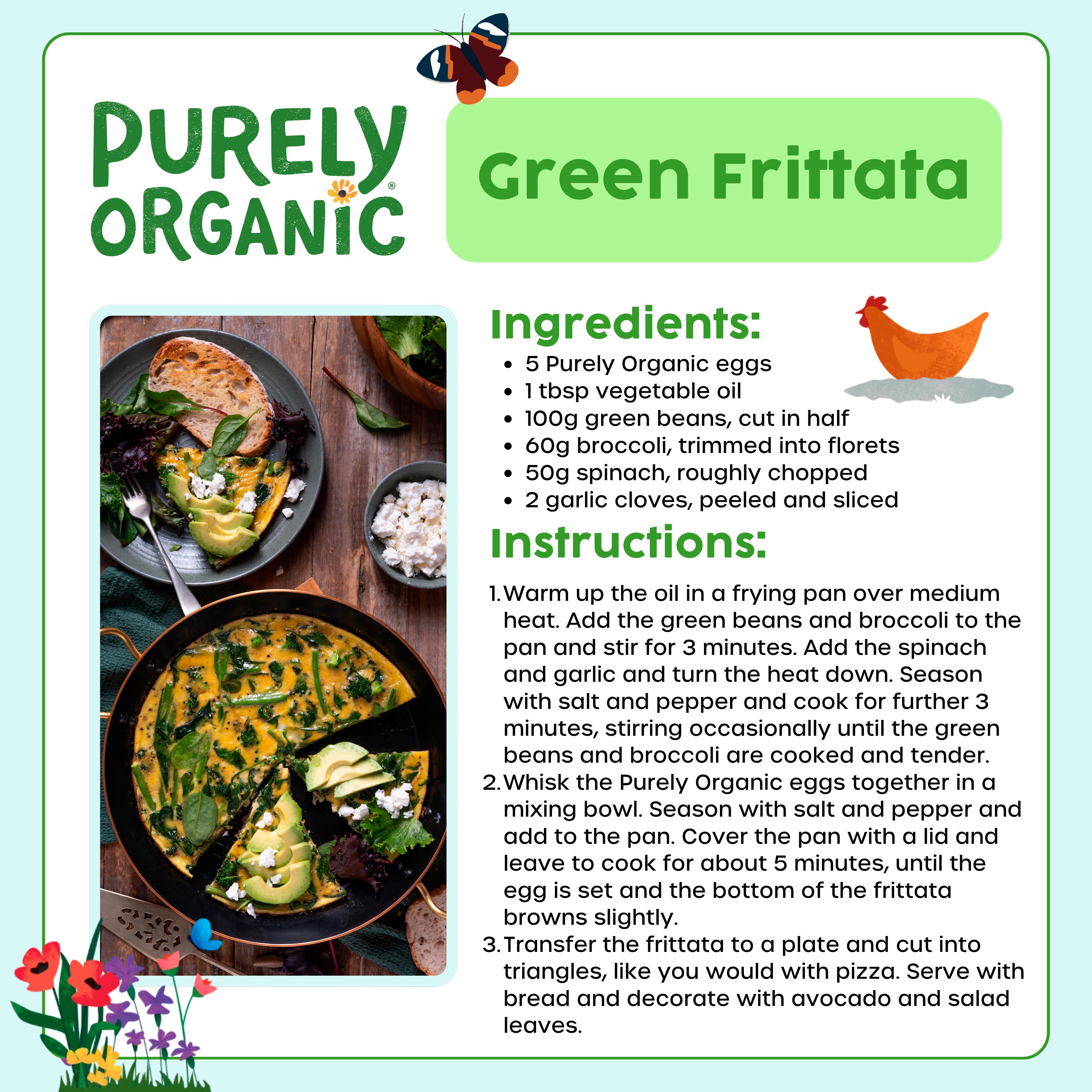 Purely Organic Free Range Eggs x10 540g thumbnail 3