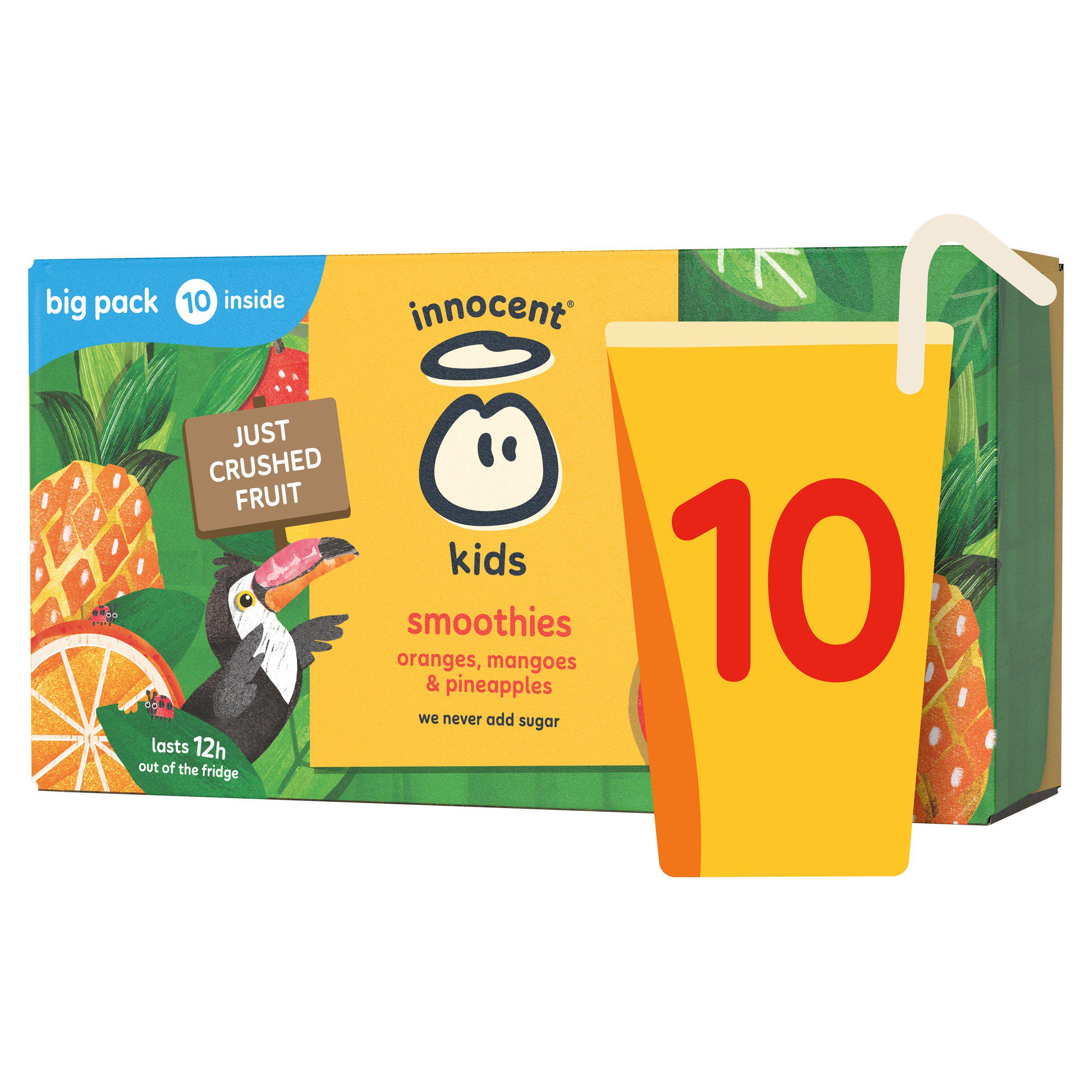Innocent Kids Oranges, Mangoes & Pineapples Smoothies