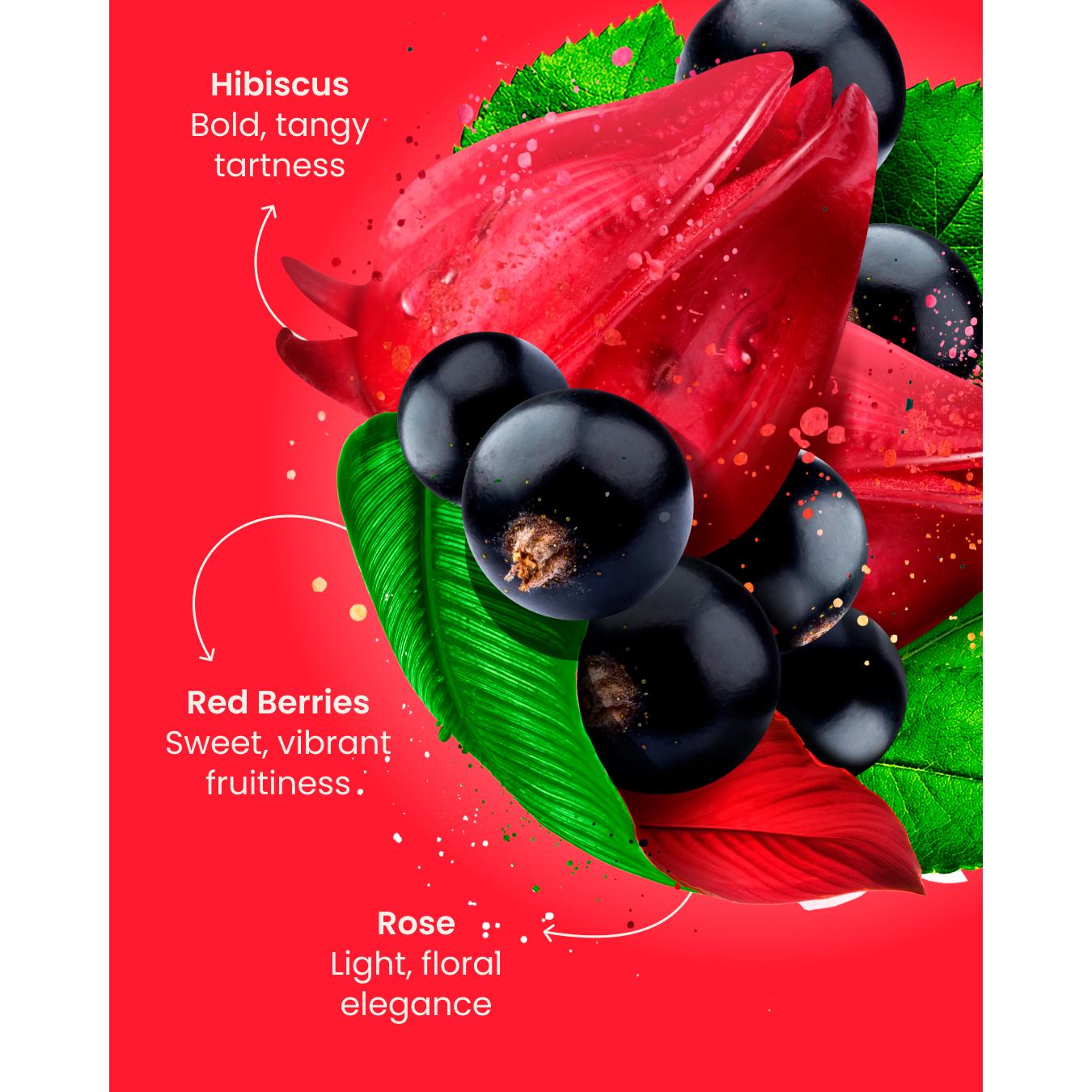 Good Earth Hibiscus, Rose & Sweet Berries Tea Bags x15 39g thumbnail 6