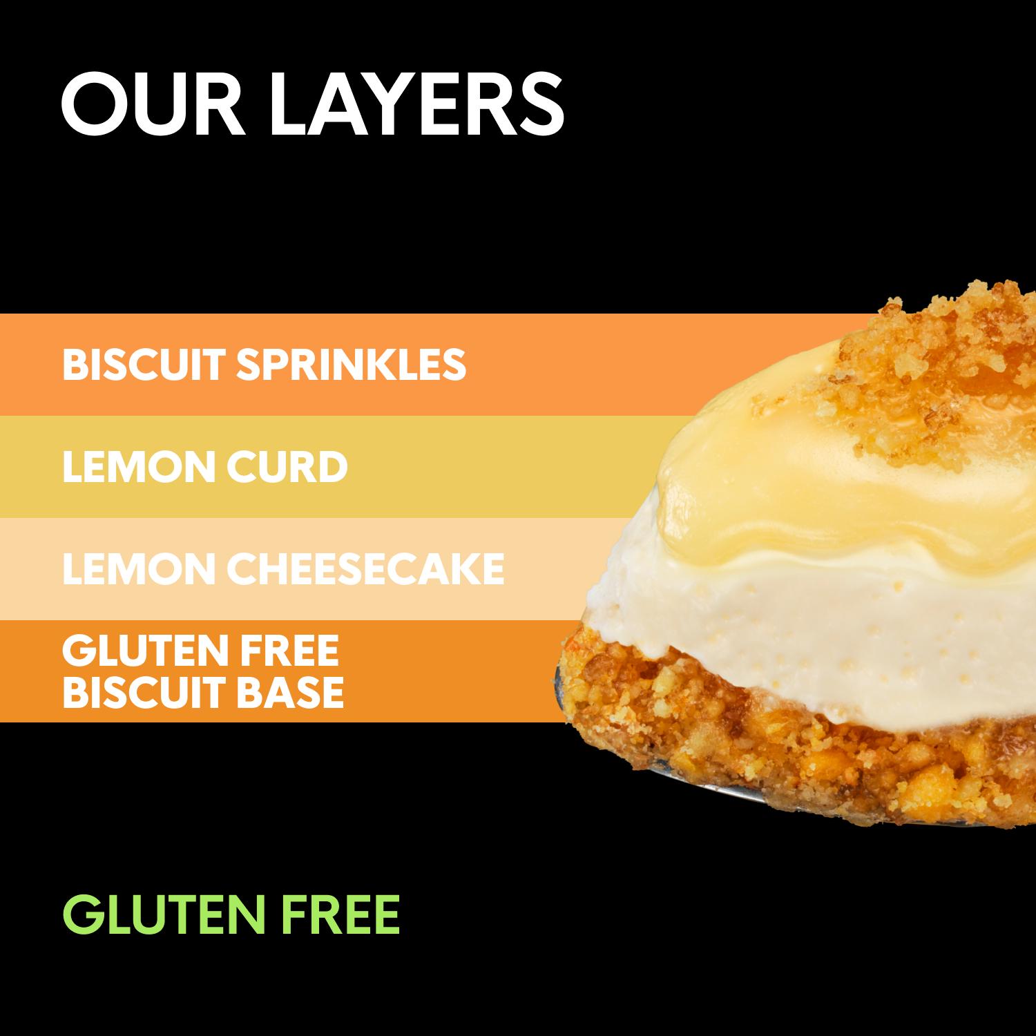 Gü Plant Spanish Lemon Cheesecakes Dessert 2 x 92g thumbnail 2