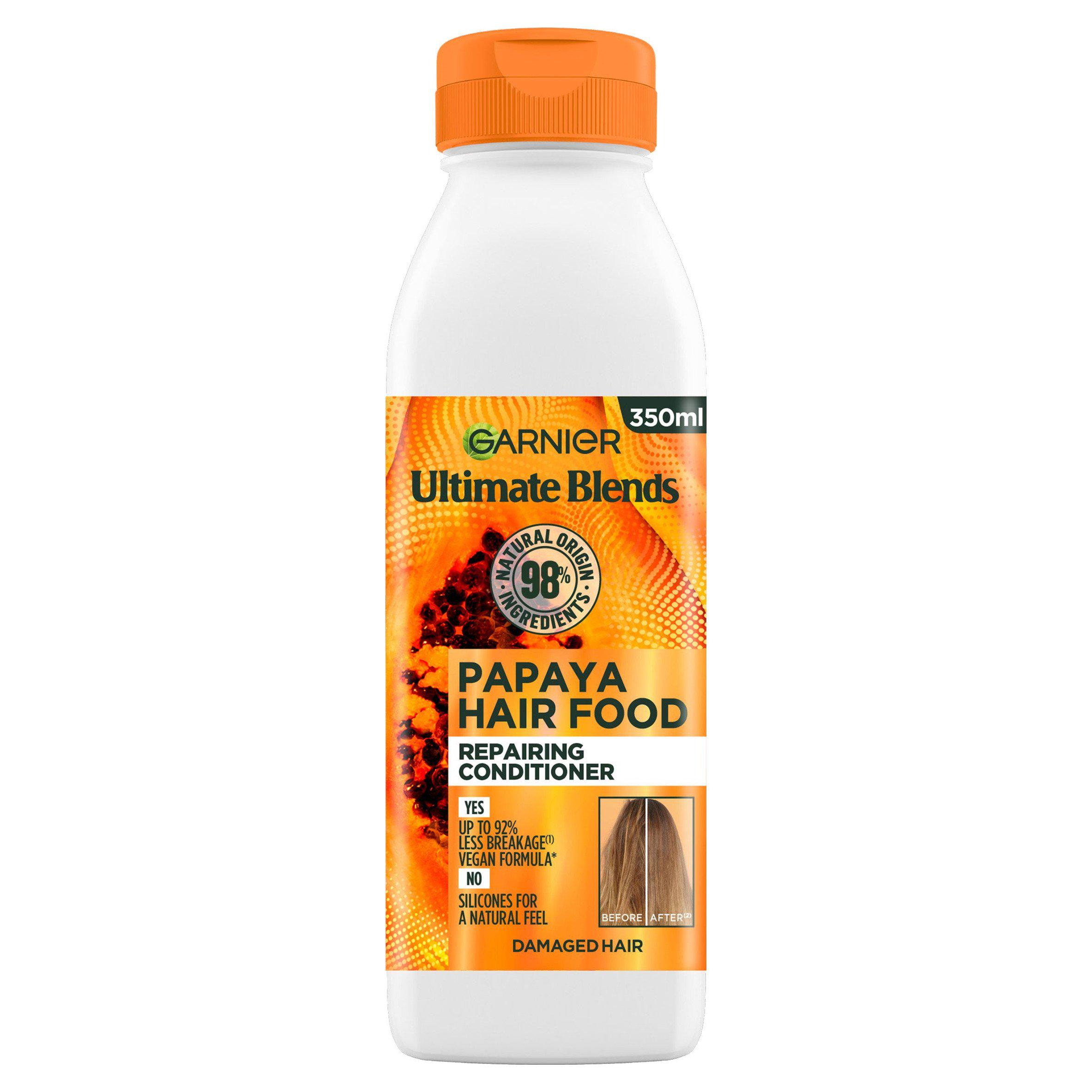 Garnier Ultimate Blends Repairing Hair Food Papaya Conditioner for Damaged Hair 350ml