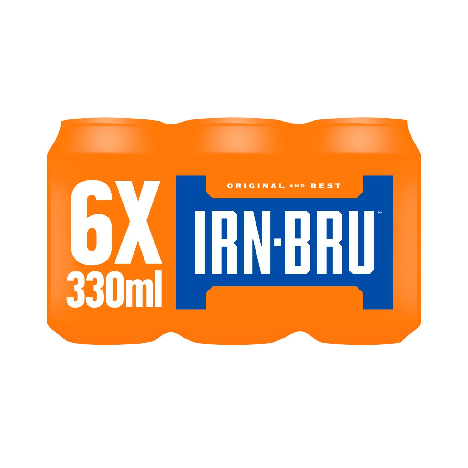 Irn-Bru Soft Drink 6x330ml thumbnail 2