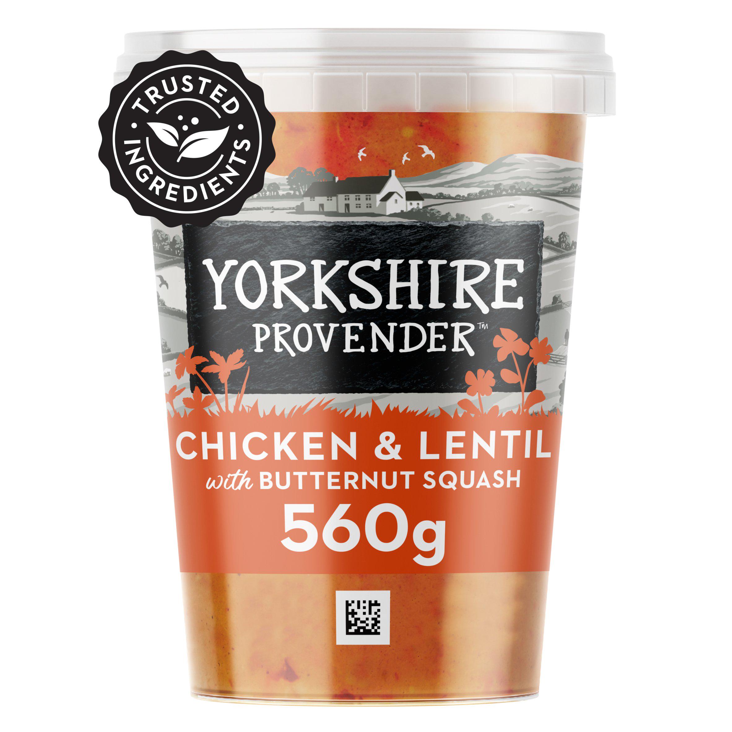 Yorkshire Provender Chicken & Lentil with Butternut Squash 560g