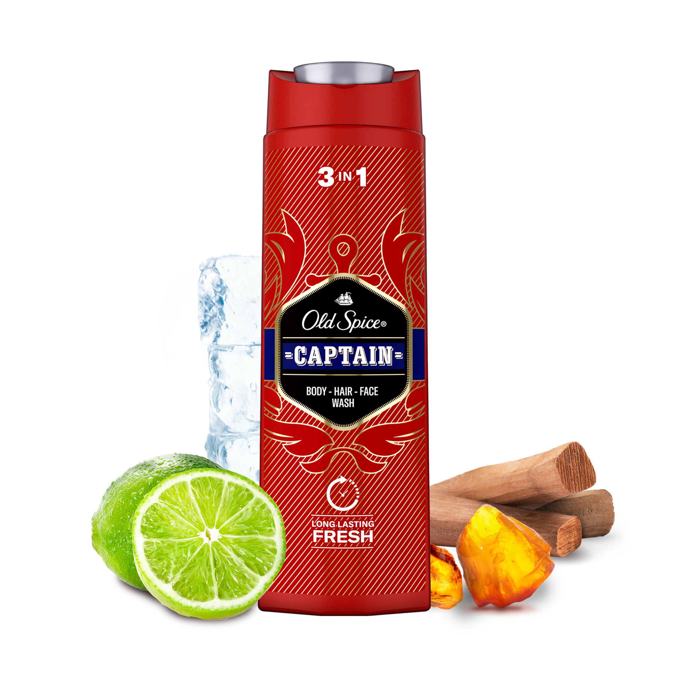 Captain Shower Gel & Shampoo For Men