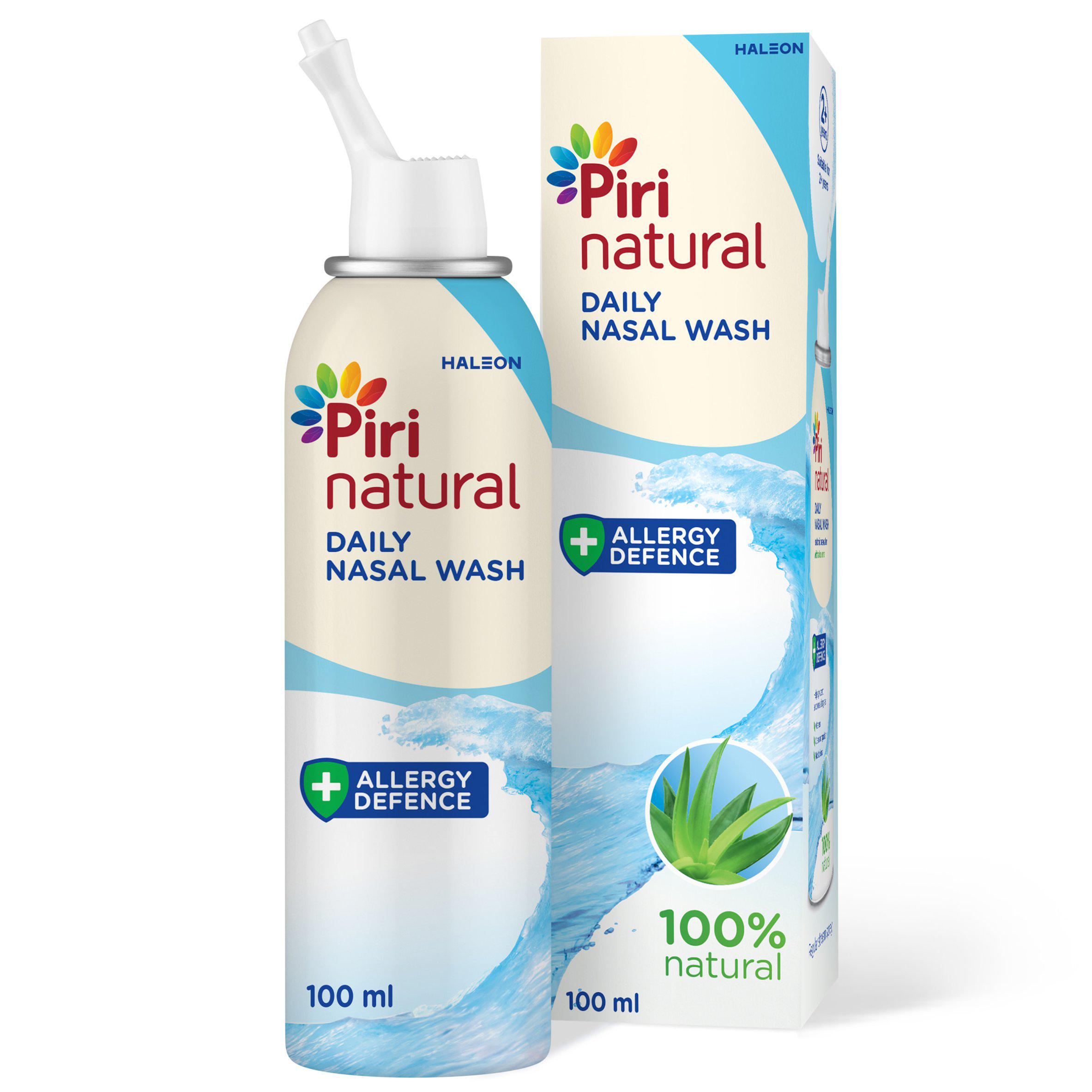 PiriNatural Breathe Clean Daily Nasal Wash