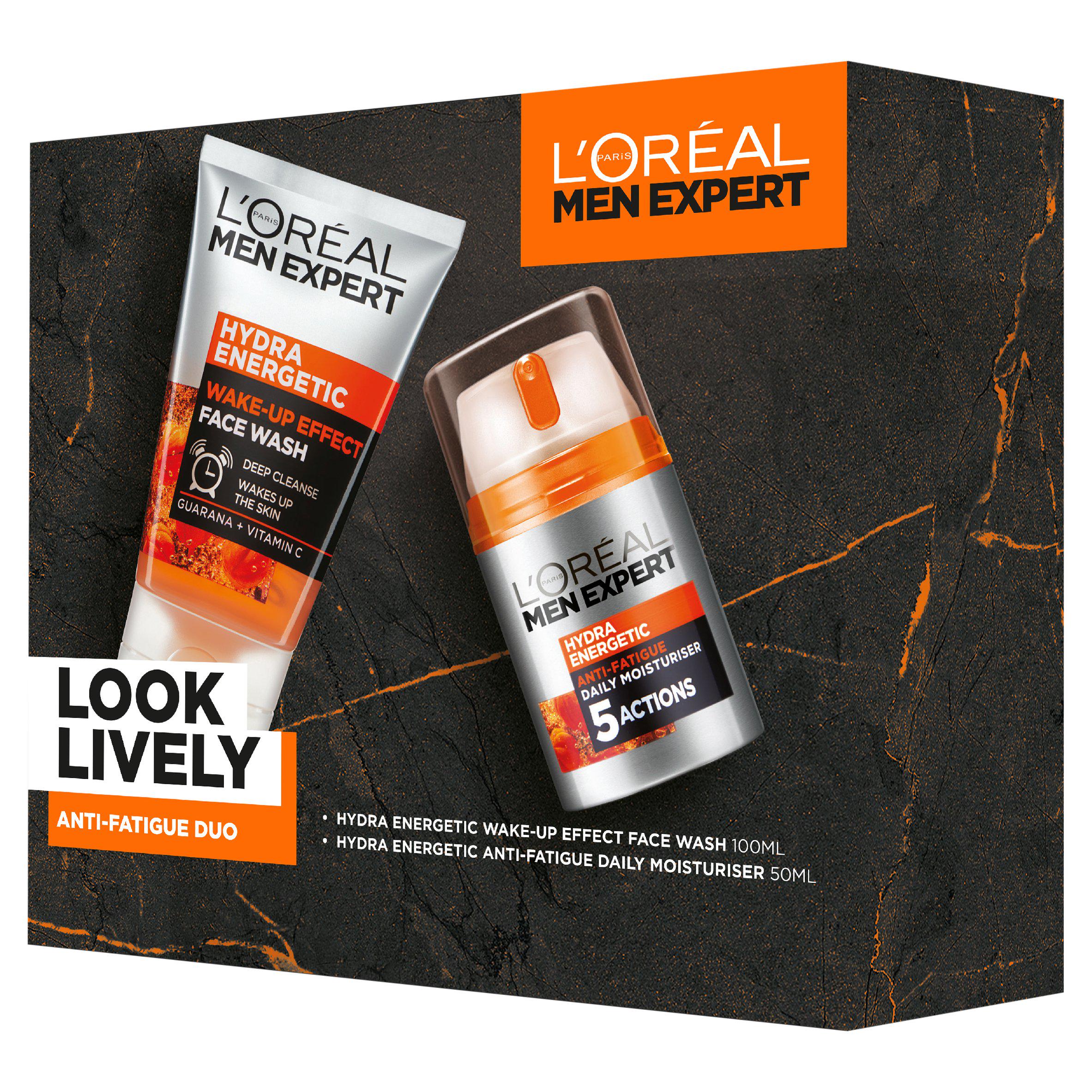 Paris Men Expert Look Lively Anti-Fatigue Duo Giftset/Set for Him