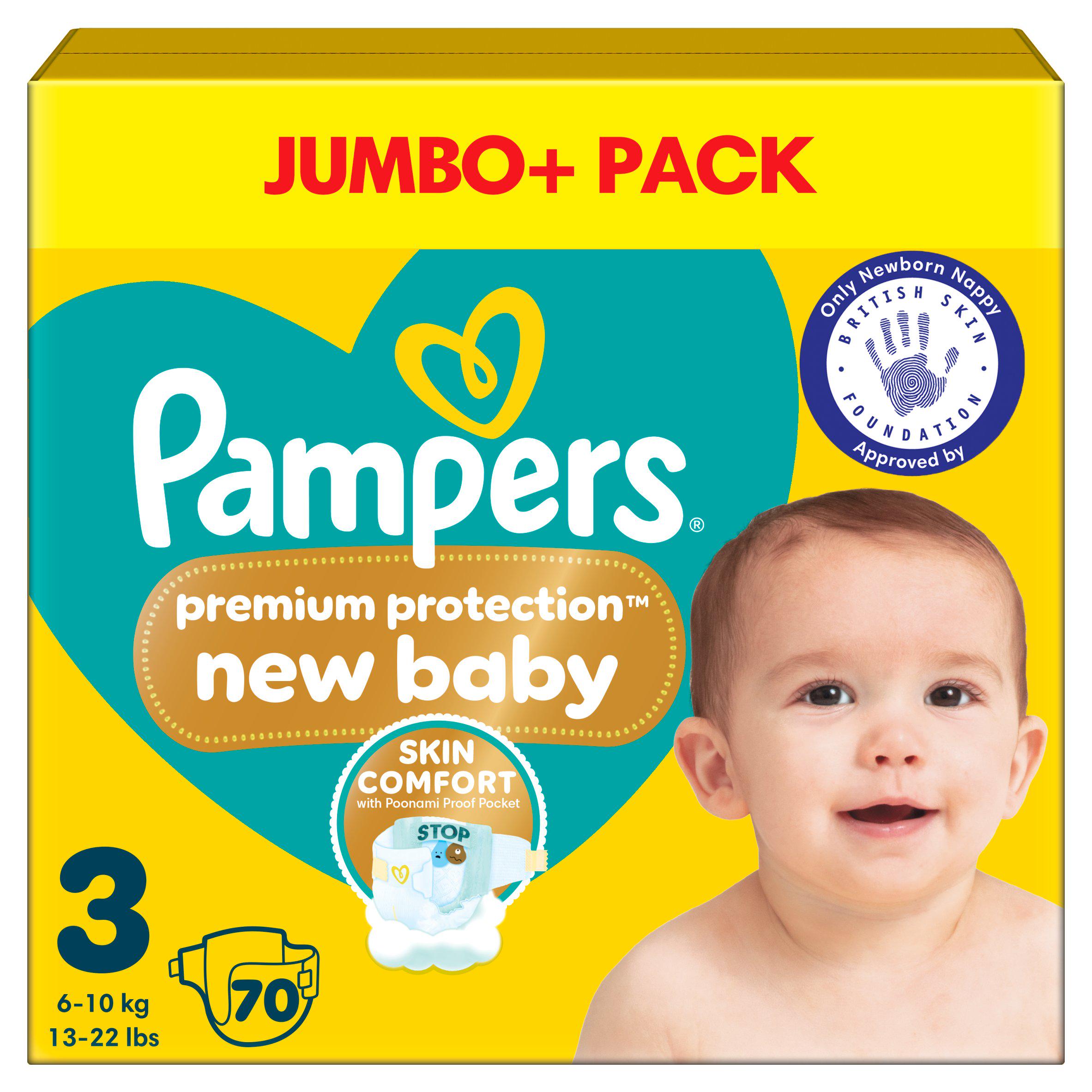 New Baby Size 3 Jumbo+ Pack