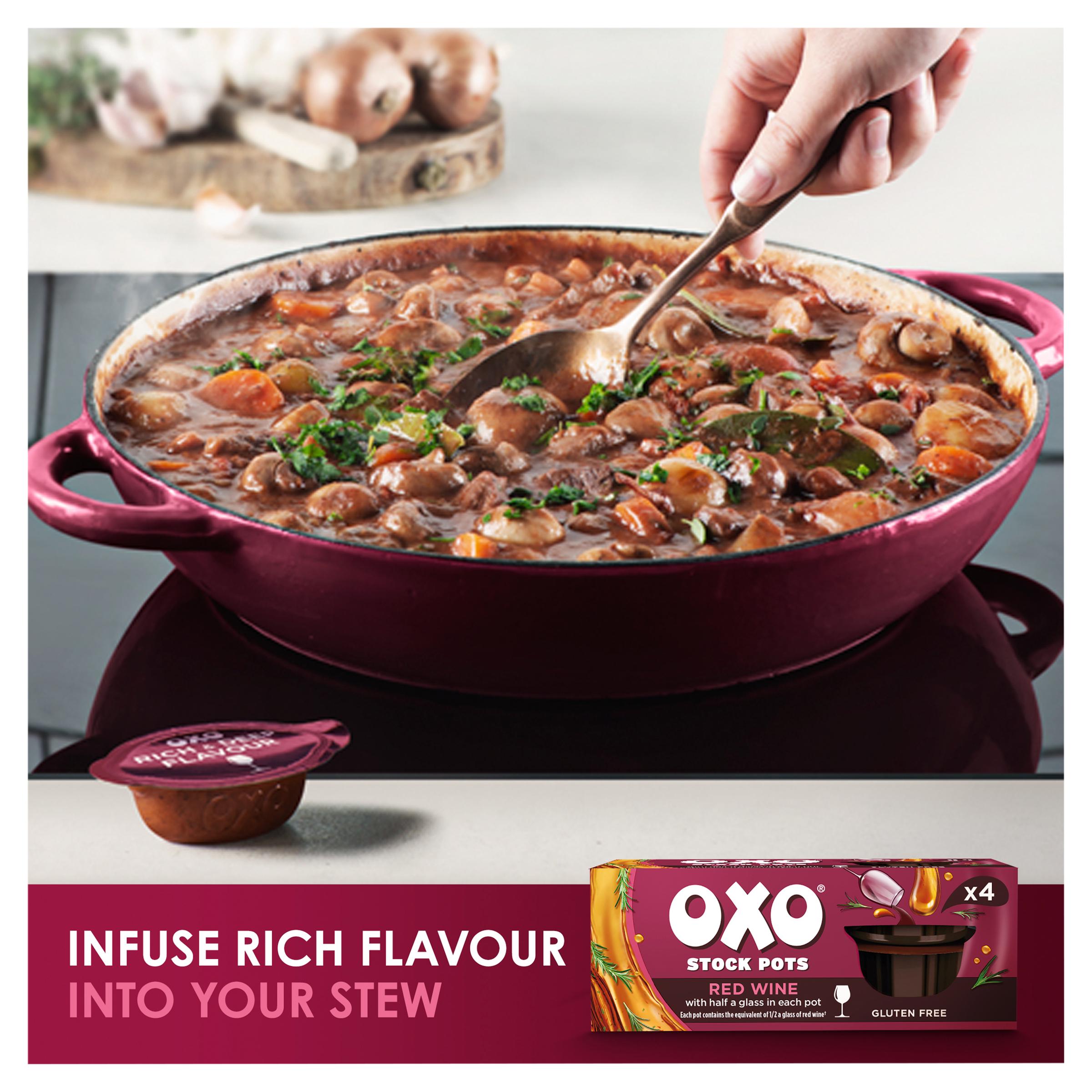 Oxo Red Wine Stock Pots x4 20g thumbnail 3