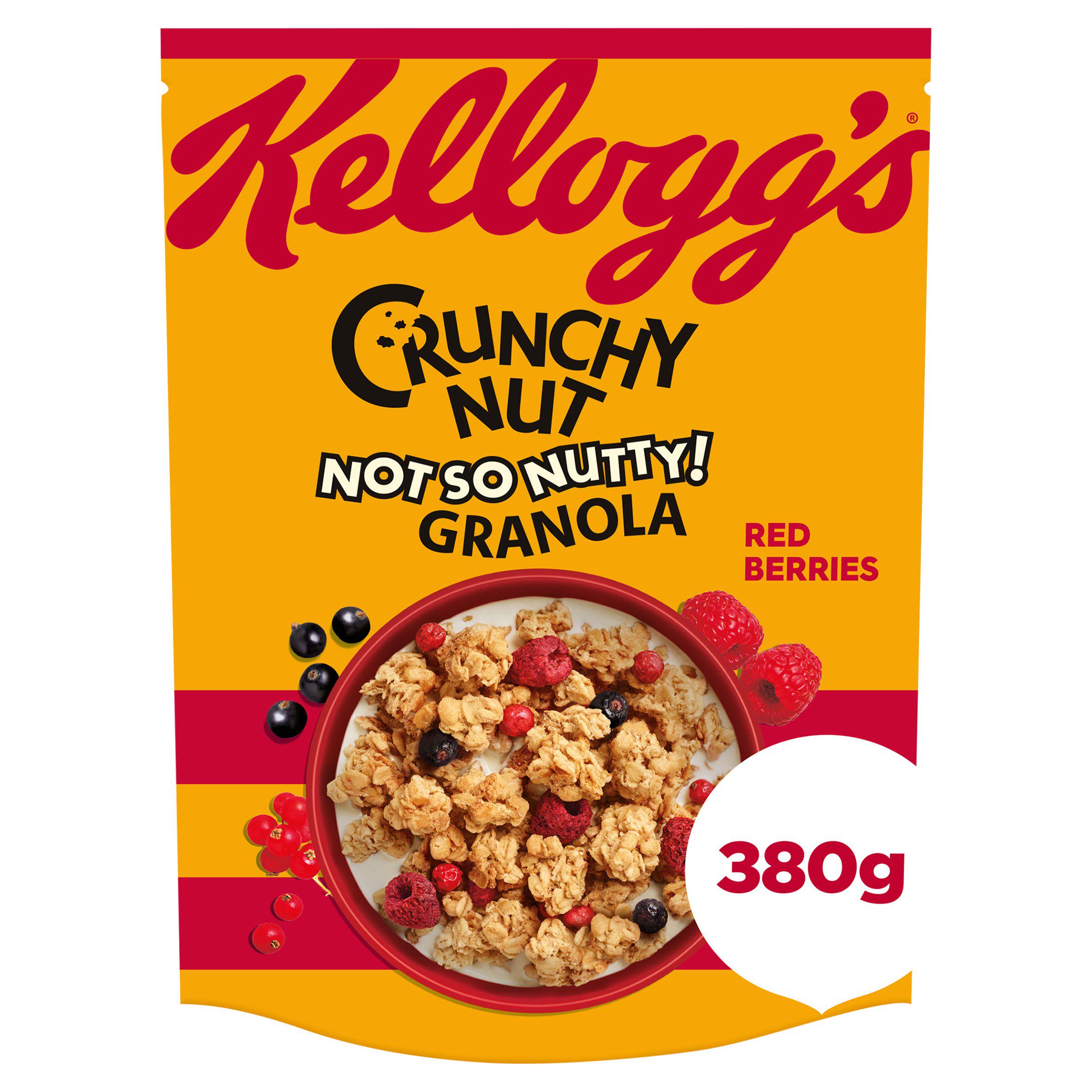 Kellogg's Crunchy Nut Not So Nutty Red Berries Granola