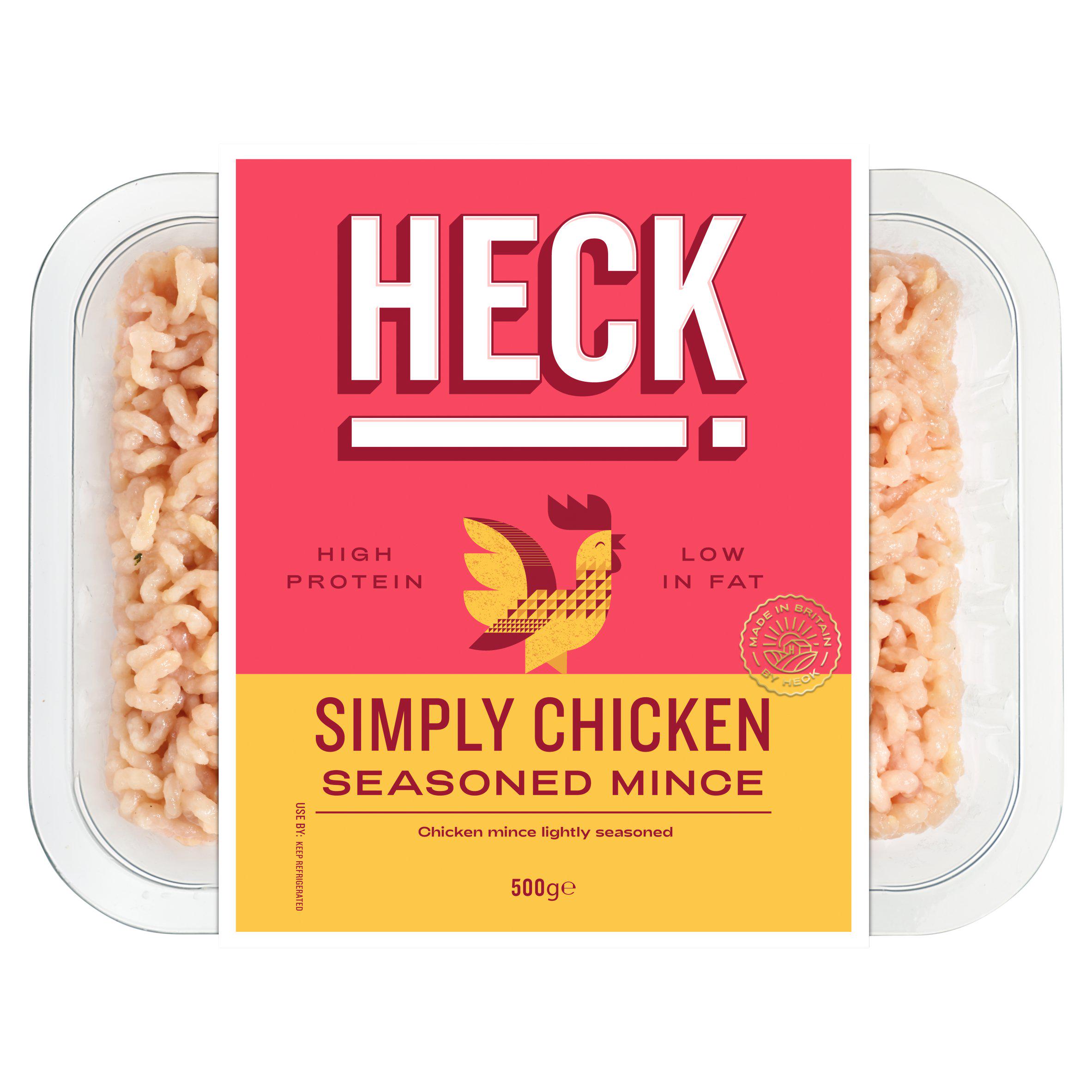 HECK Simply Chicken Seasoned Mince
