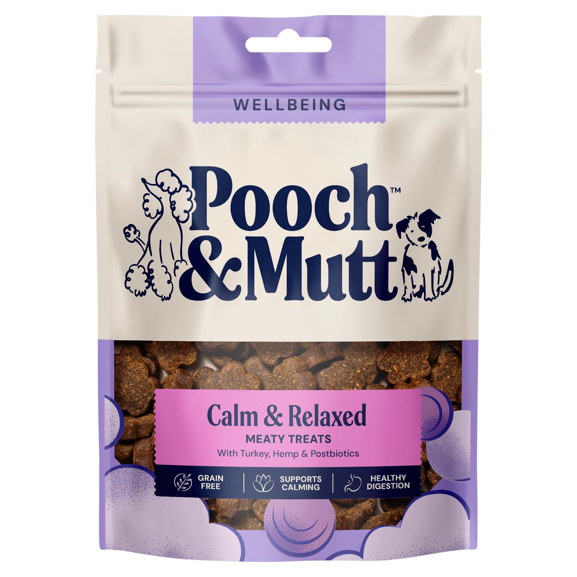 Pooch & Mutt Turkey & Hemp Probiotic Meaty Treats for Calming 120g thumbnail 2