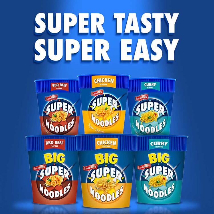 Batchelors Big Super Noodles Pot BBQ Beef Flavour 100g thumbnail 4