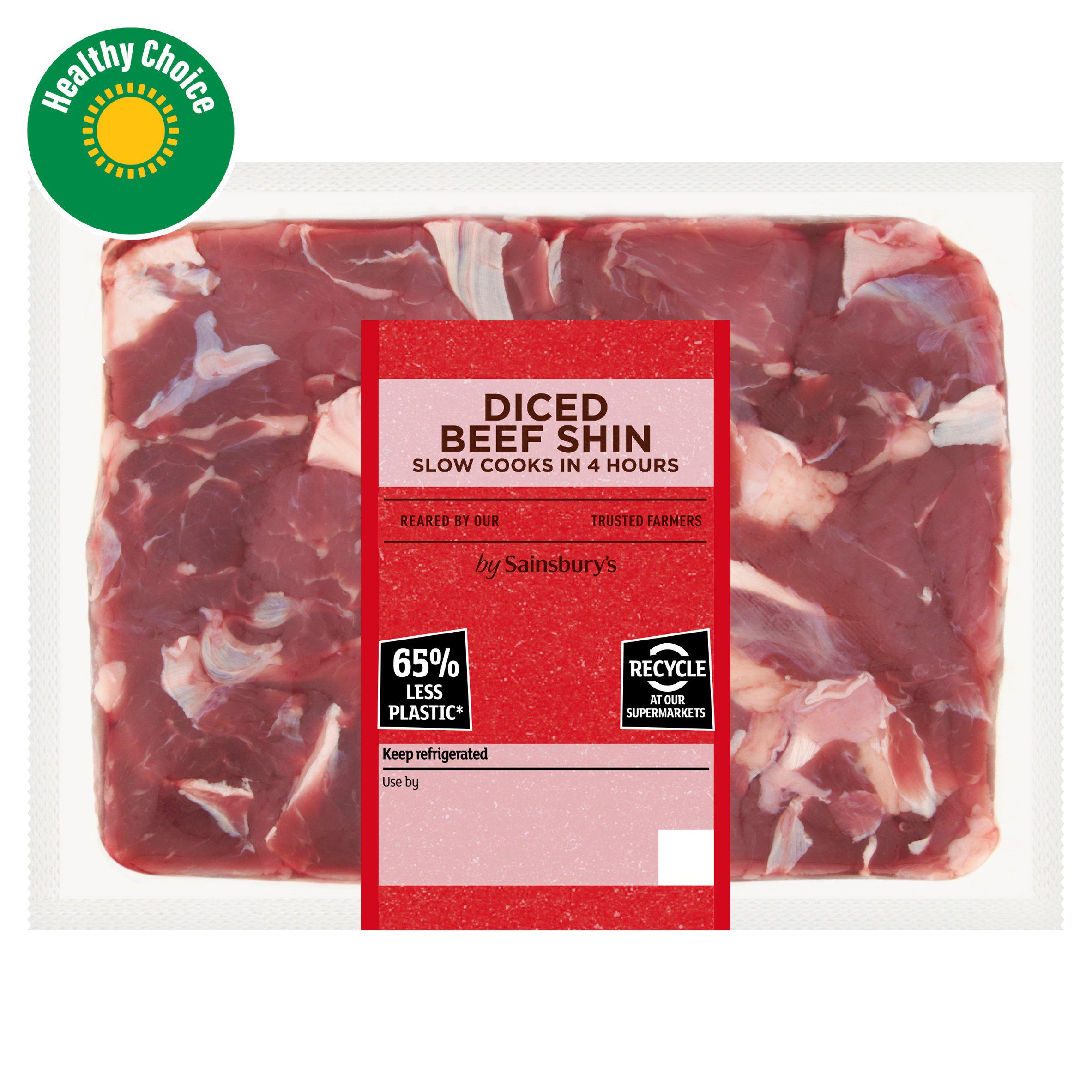 Sainsbury's British or Irish Diced Beef 500g