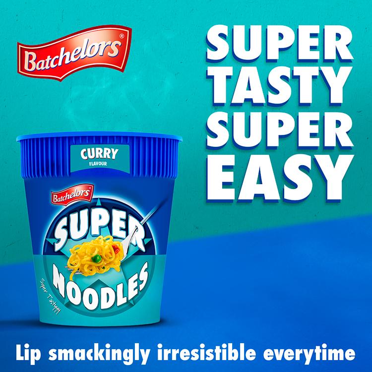 Batchelors Big Super Noodles Pot Curry Flavour 100g thumbnail 5