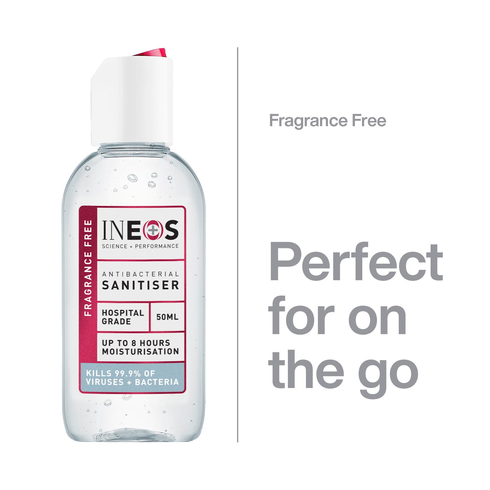 Ineos Antibacterial Anti Viral Hand Sanitiser Gel 50ml thumbnail 2