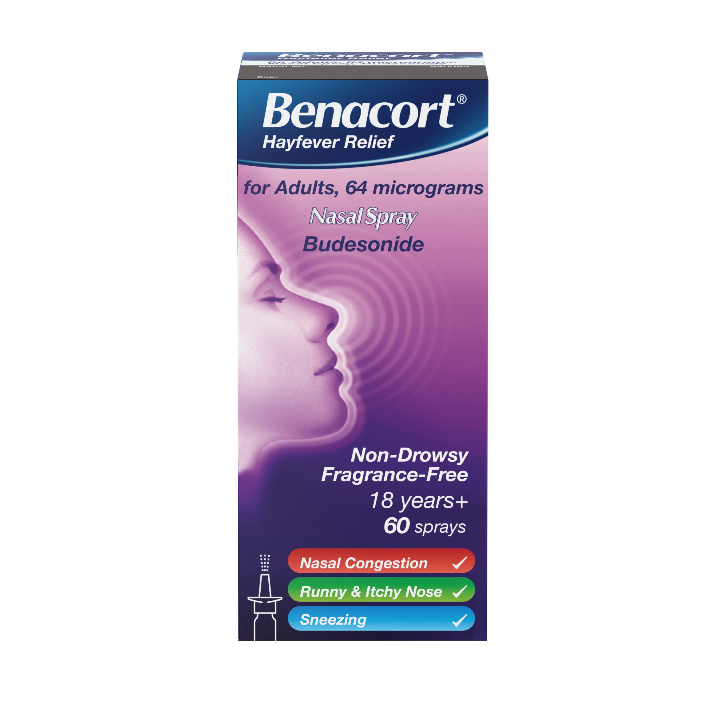 Benacourt Hayfever Relief Spray