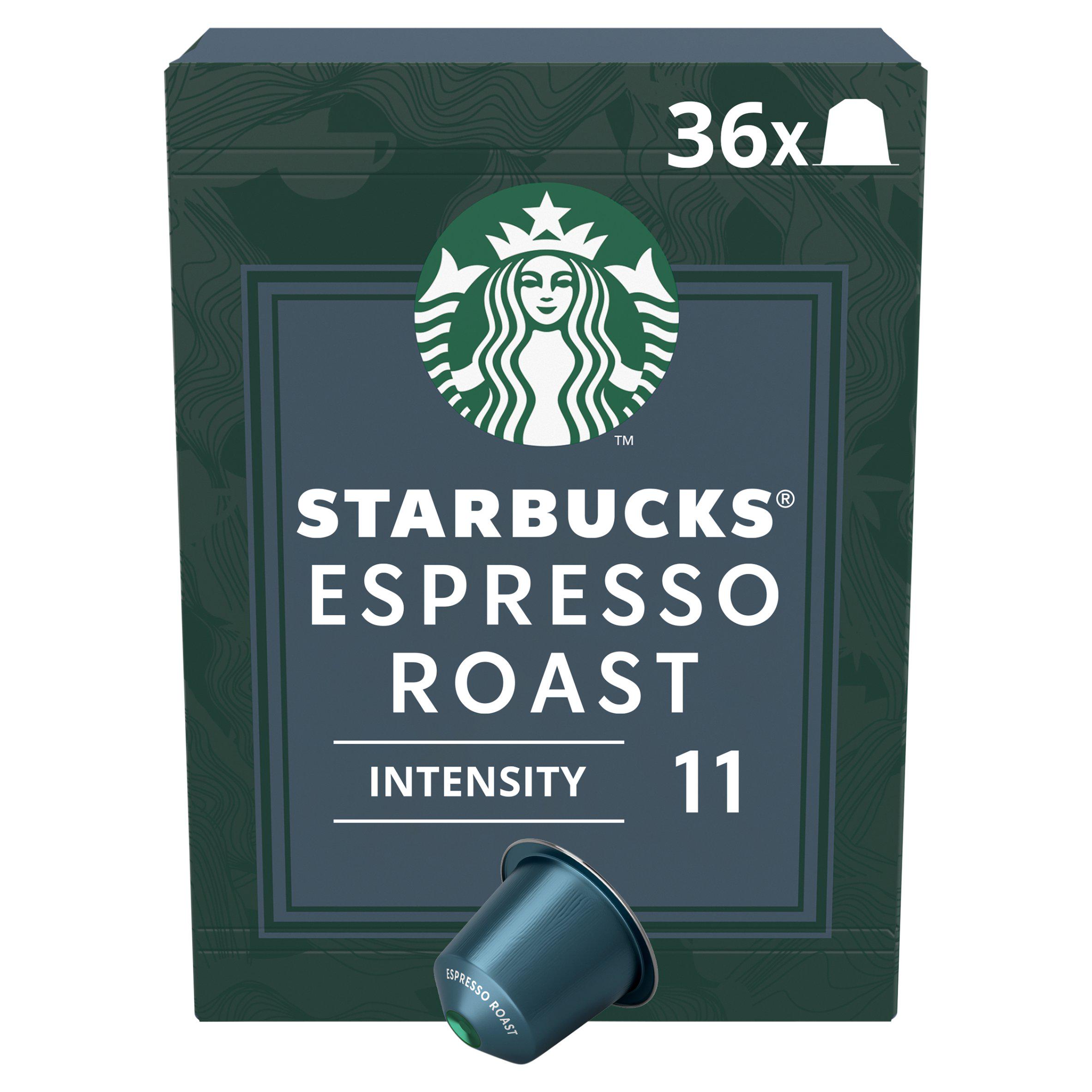 Starbucks by Nespresso Espresso Roast Coffee Pods x36