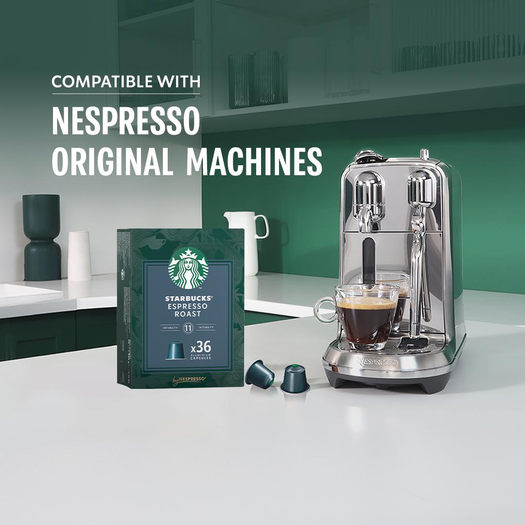 Starbucks by Nespresso Espresso Roast Coffee Pods x36 thumbnail 4