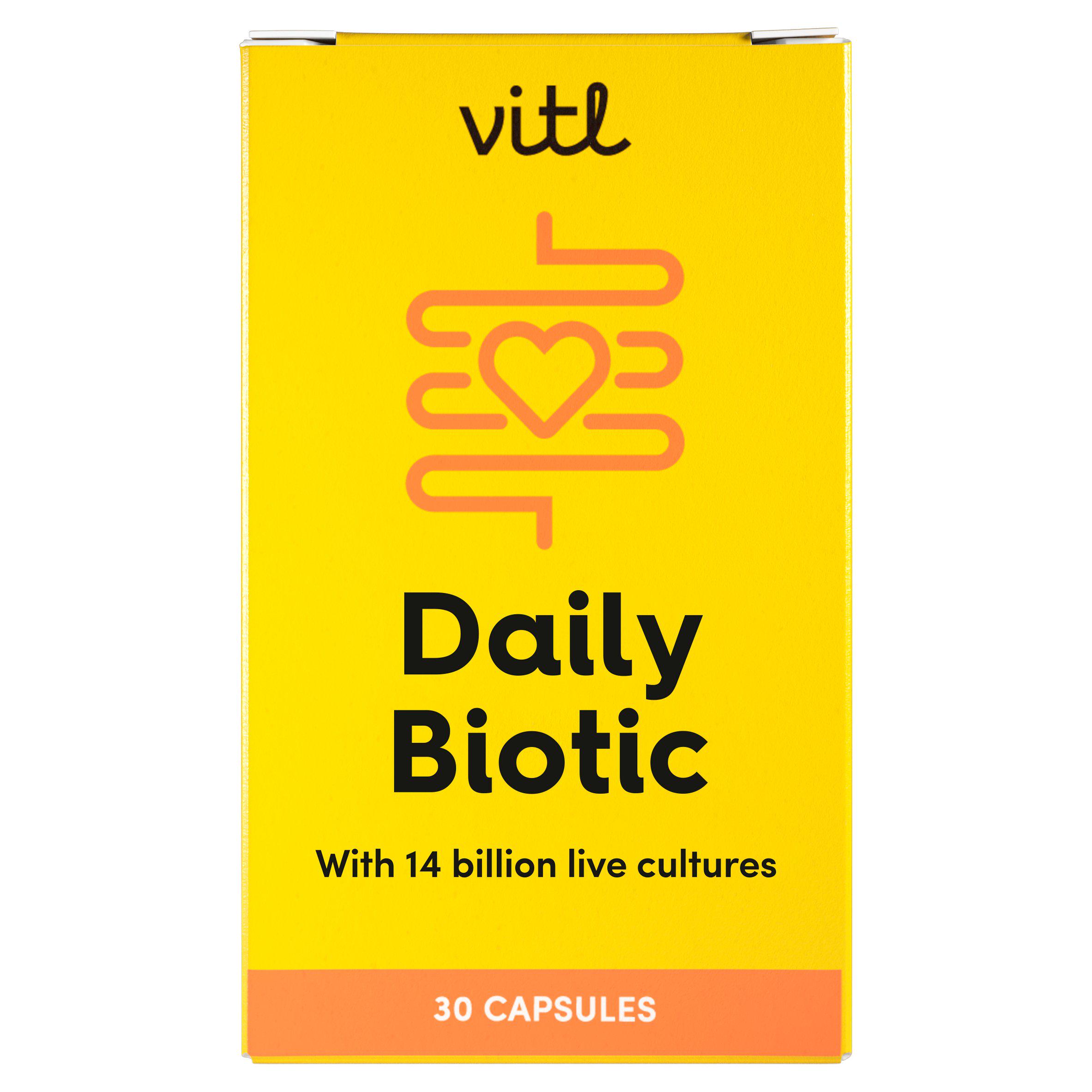 Vitl Daily Biotic Capsules