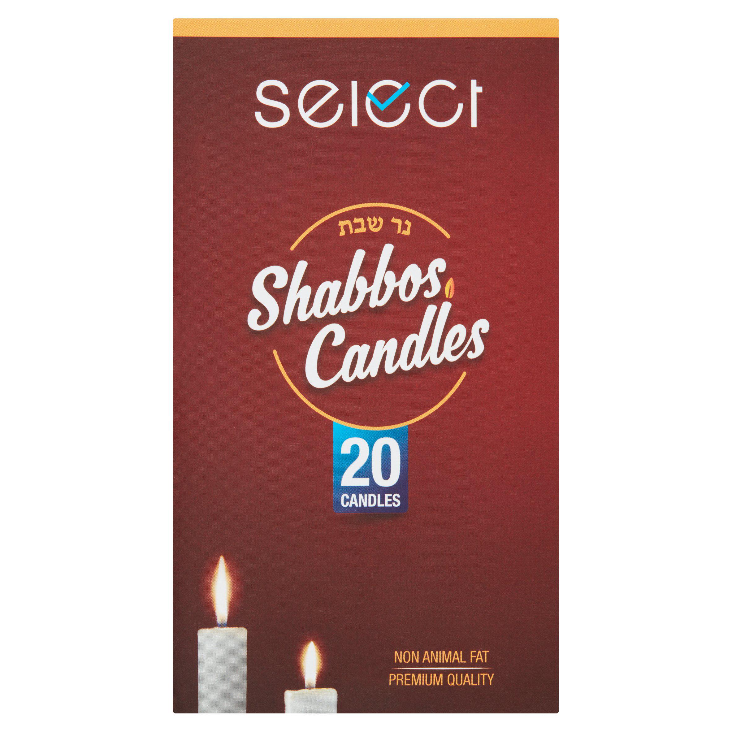 20 Shabbos Candles
