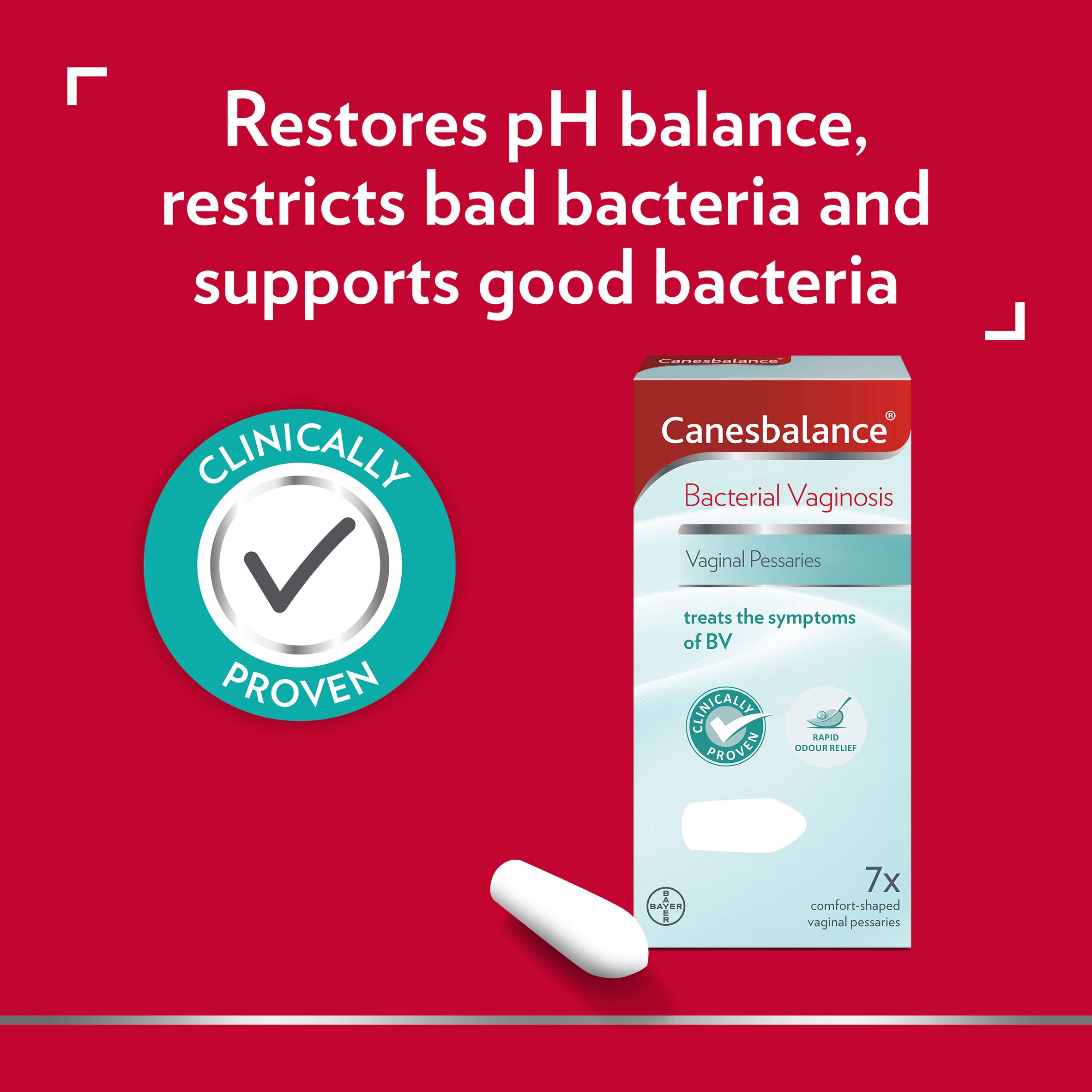 Canesbalance Bacterial Vaginosis Vaginal Pessaries thumbnail 5