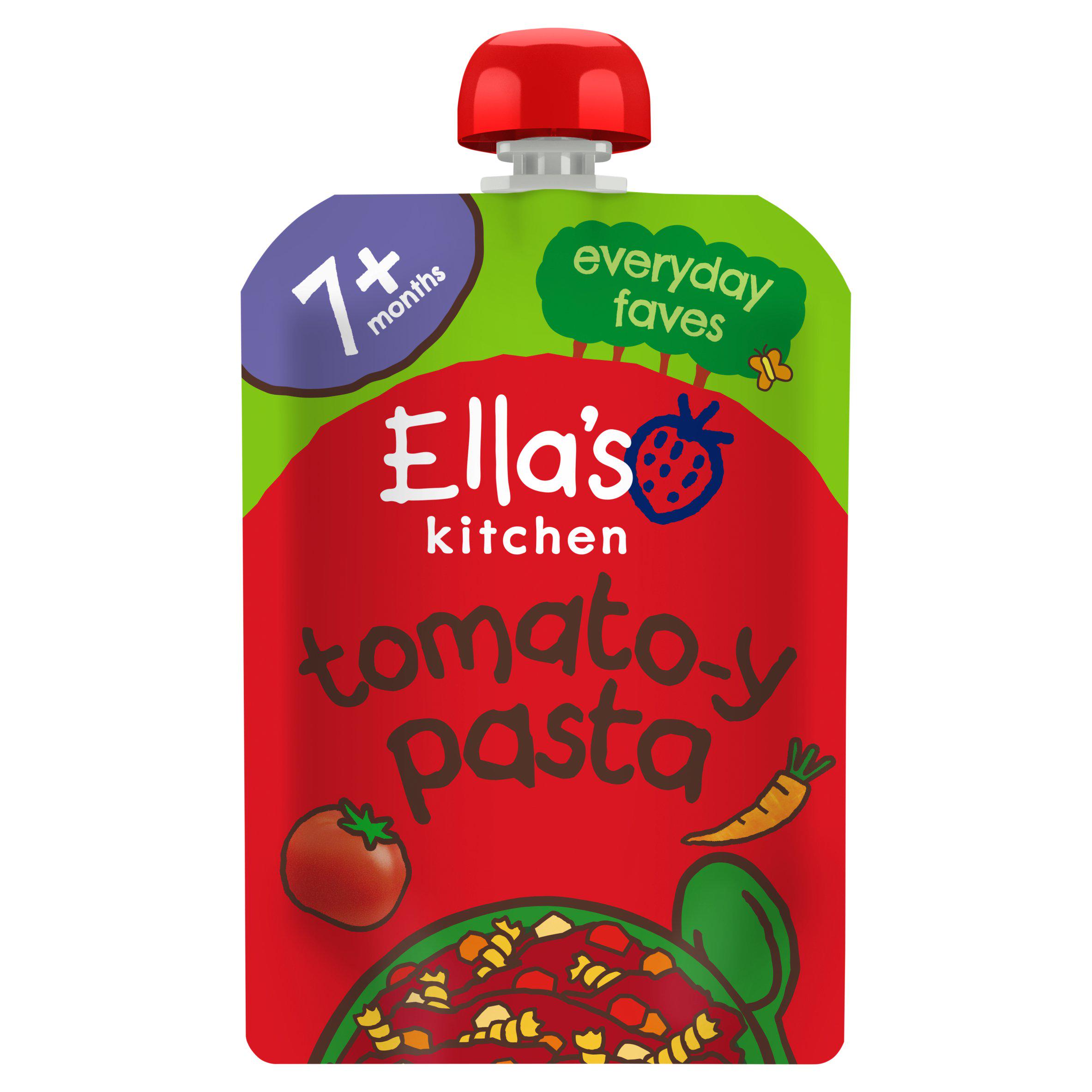 Ella's Kitchen Tomato-y Pasta Baby Food Pouch 7+ Months