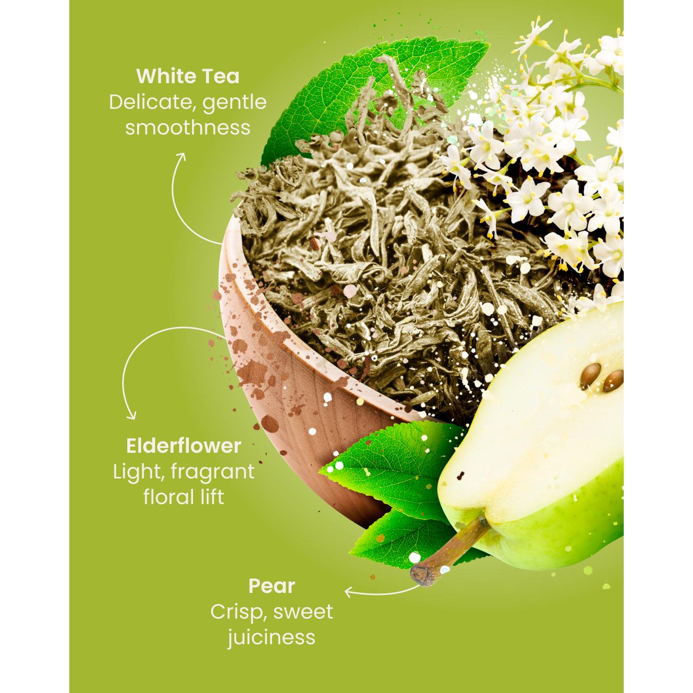 Good Earth Elderflower & Pear Biodegradable Teabags x15 thumbnail 5