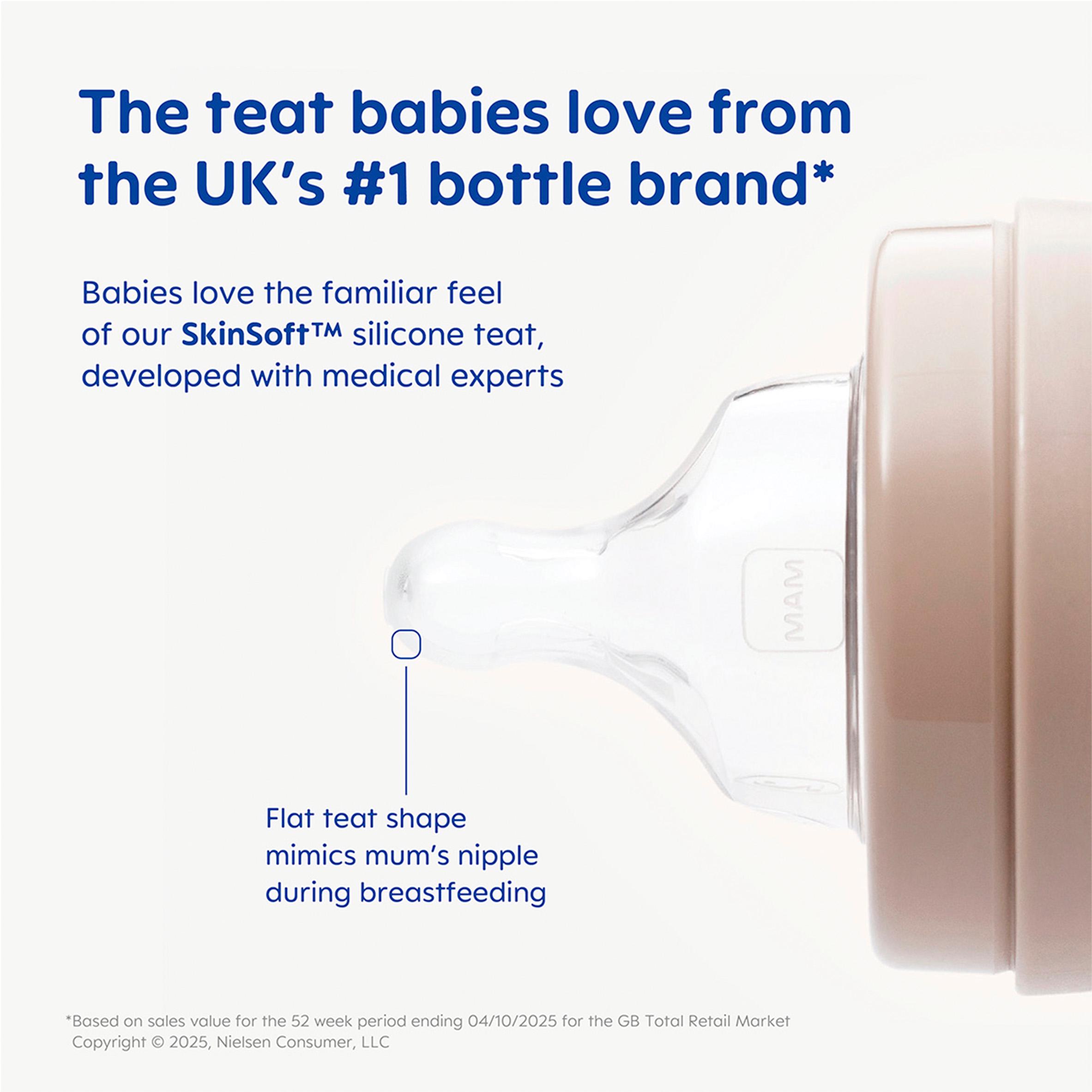 Mam Easy Active Baby Bottle 4+ Months 330ml thumbnail 3
