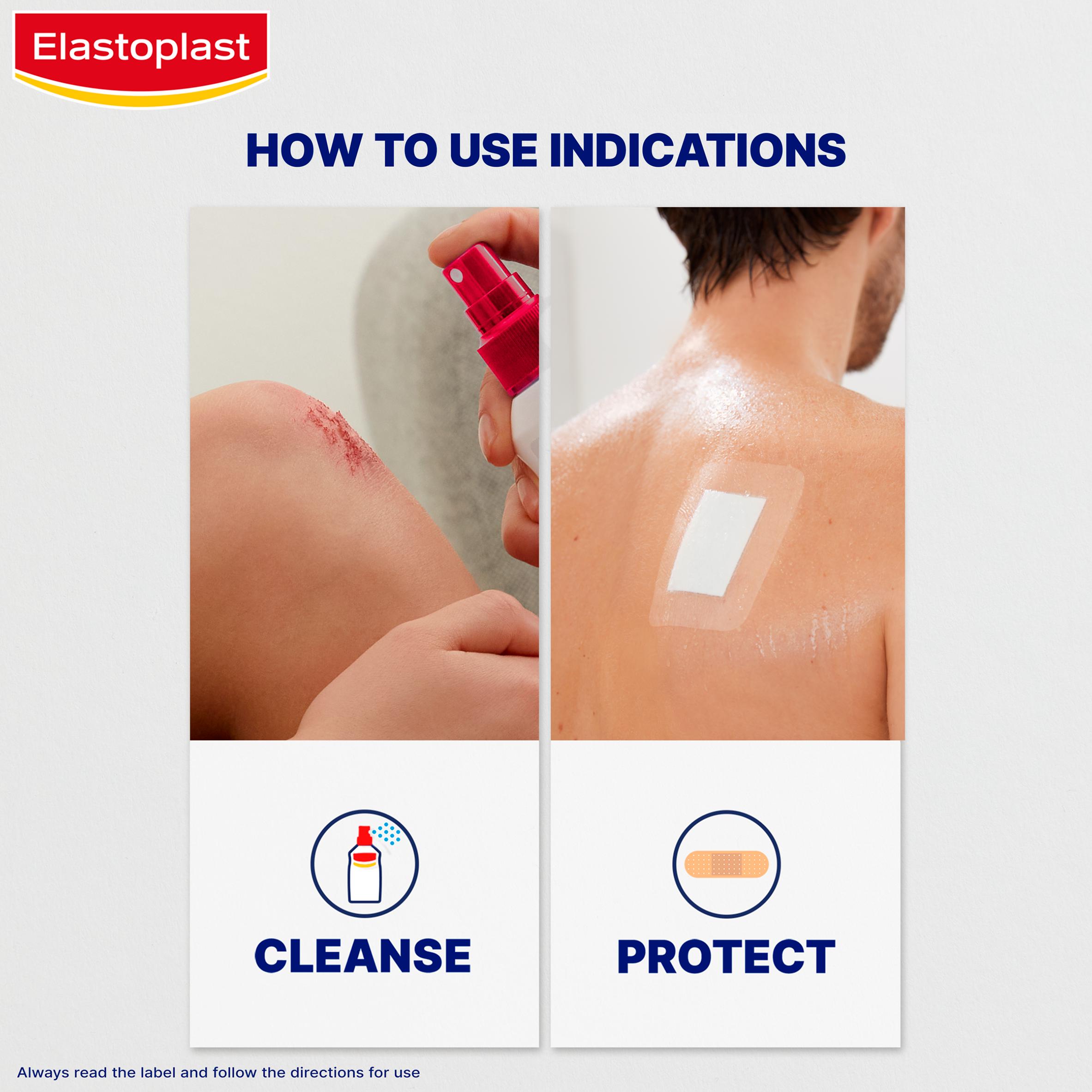 Elastoplast Antibacterial XXL Waterproof Dressings x5 thumbnail 6