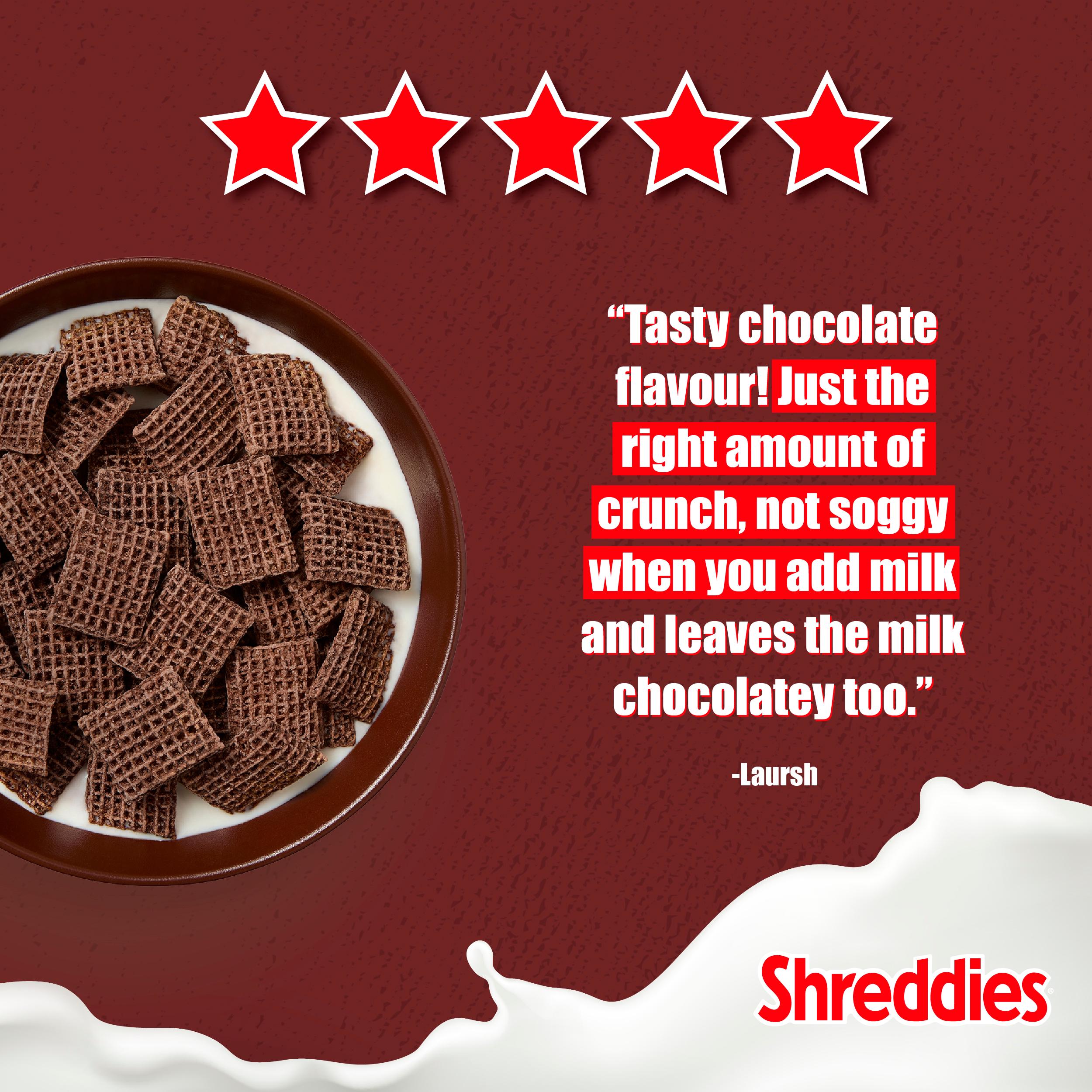 Nestle Shreddies Coco Chocolate Cereal 600g thumbnail 4