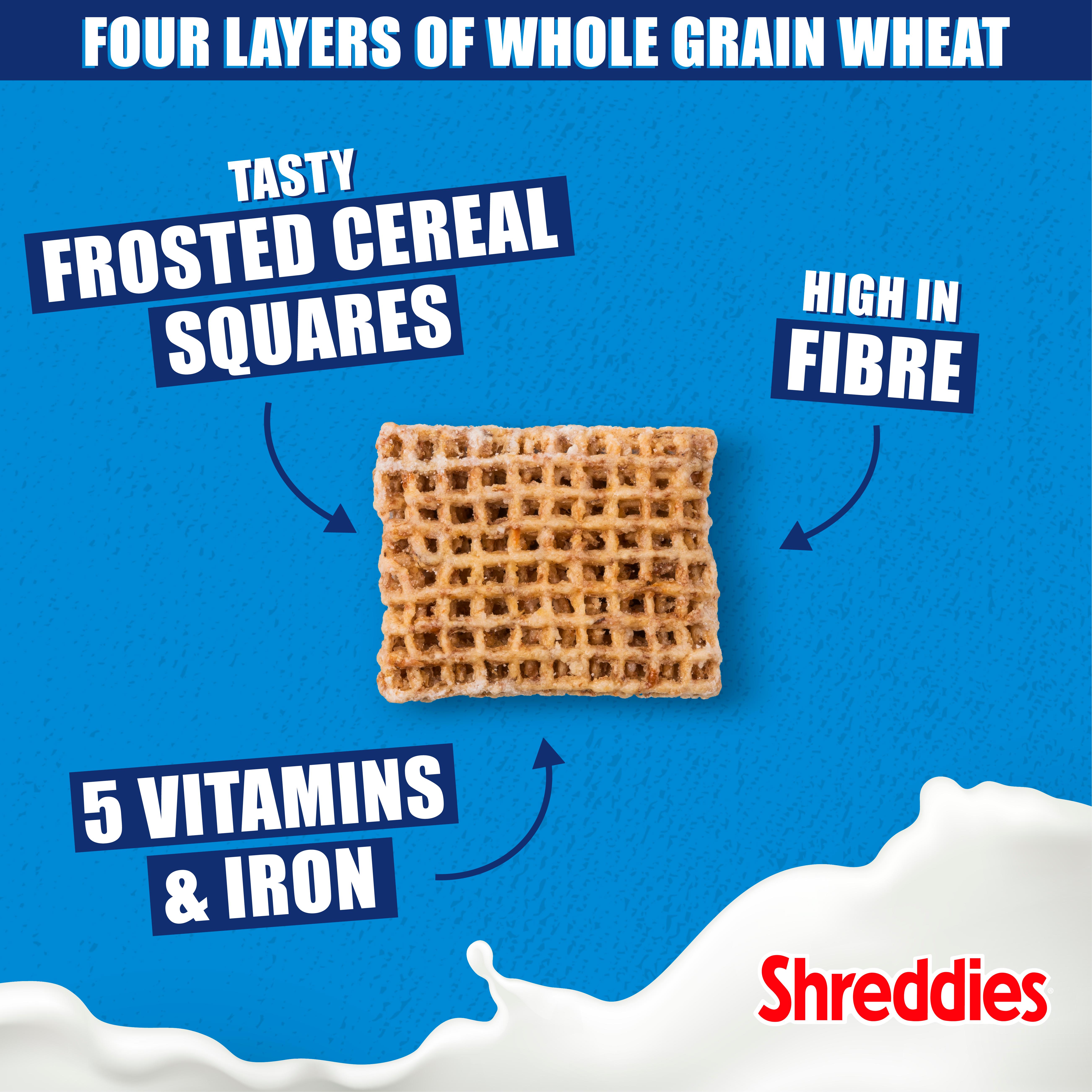 Nestle Shreddies Frosted Cereal 600g thumbnail 3