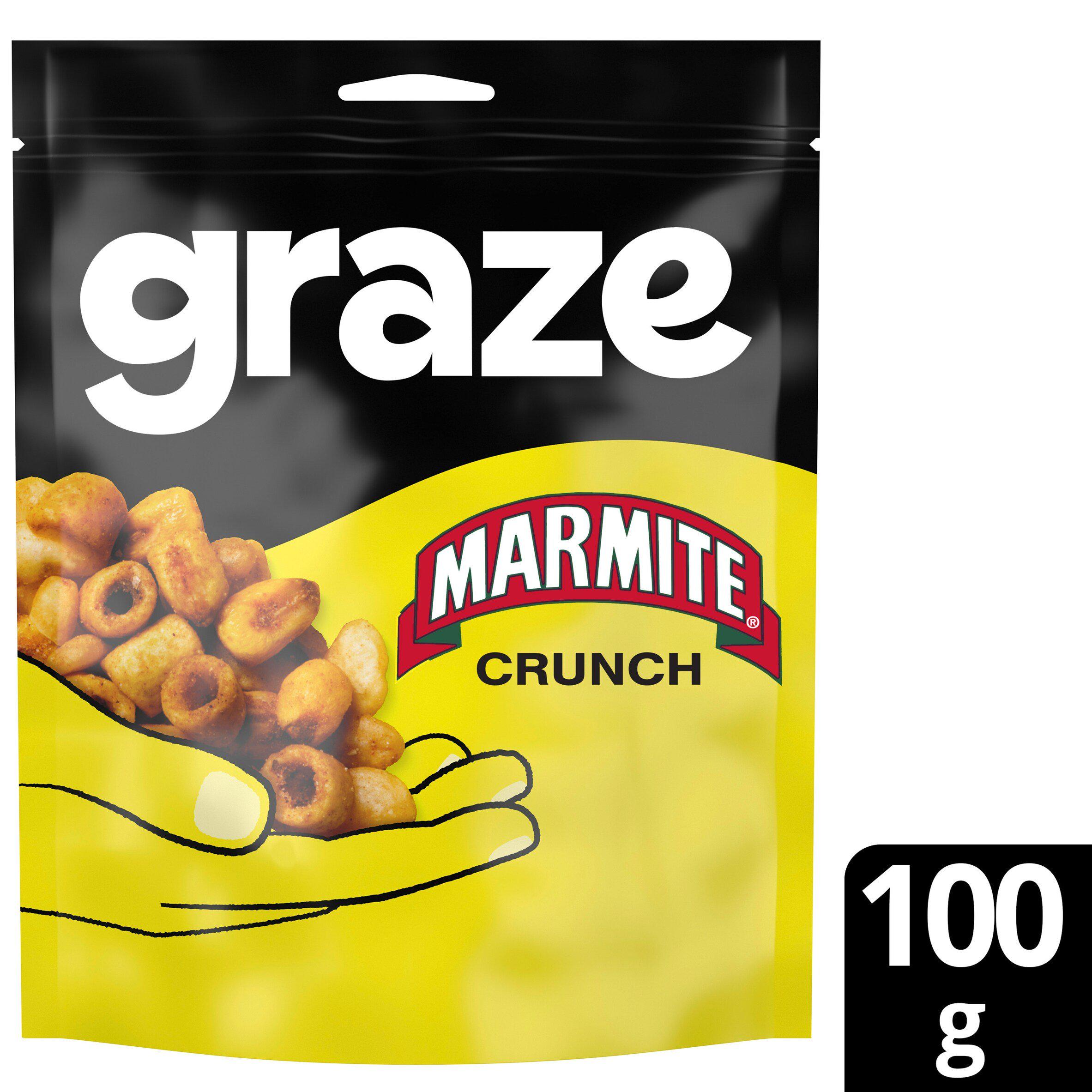 Graze Marmite Mixed Vegan Sharing Snacks