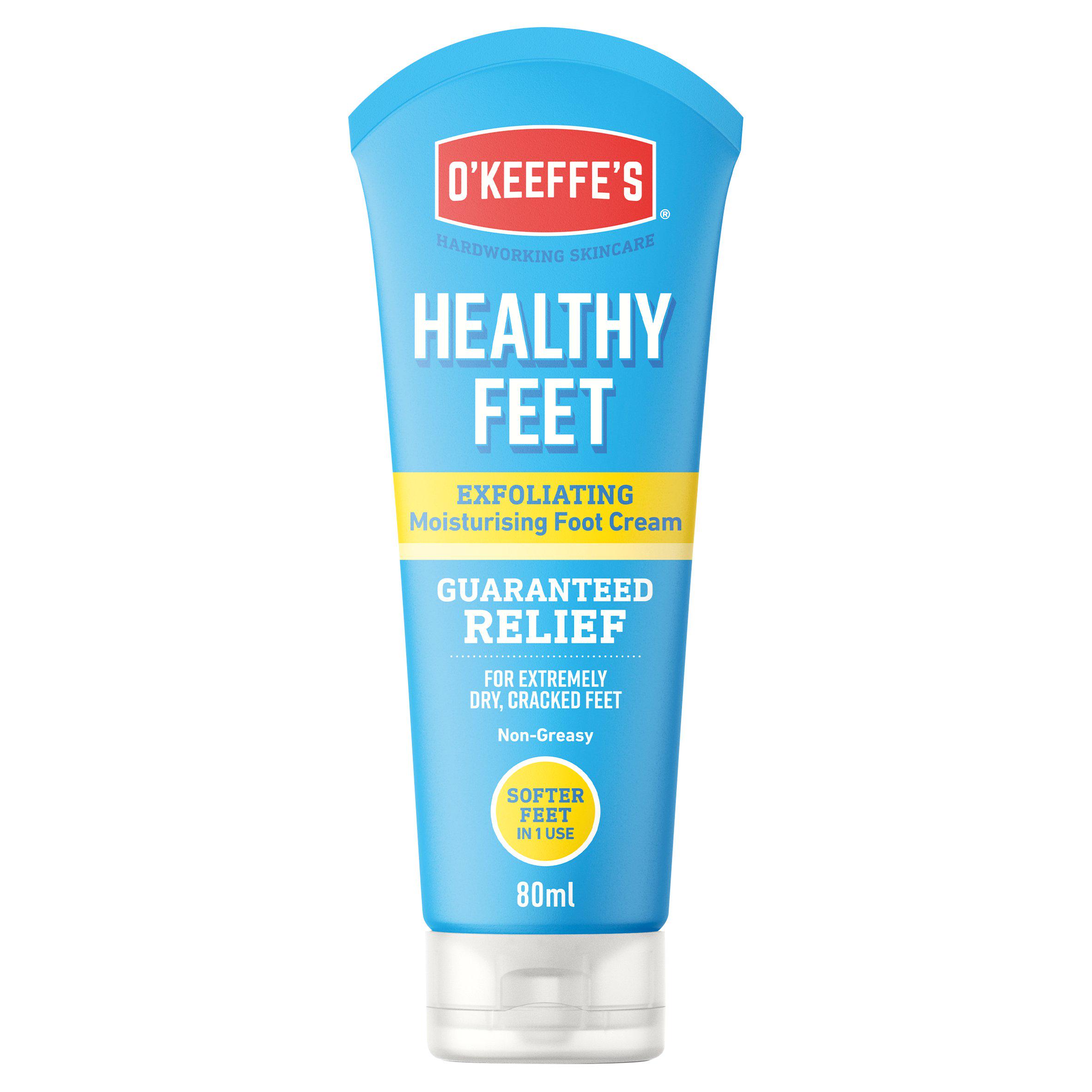 Healthy Feet Exfoliating Moisturising Foot Cream 80ml