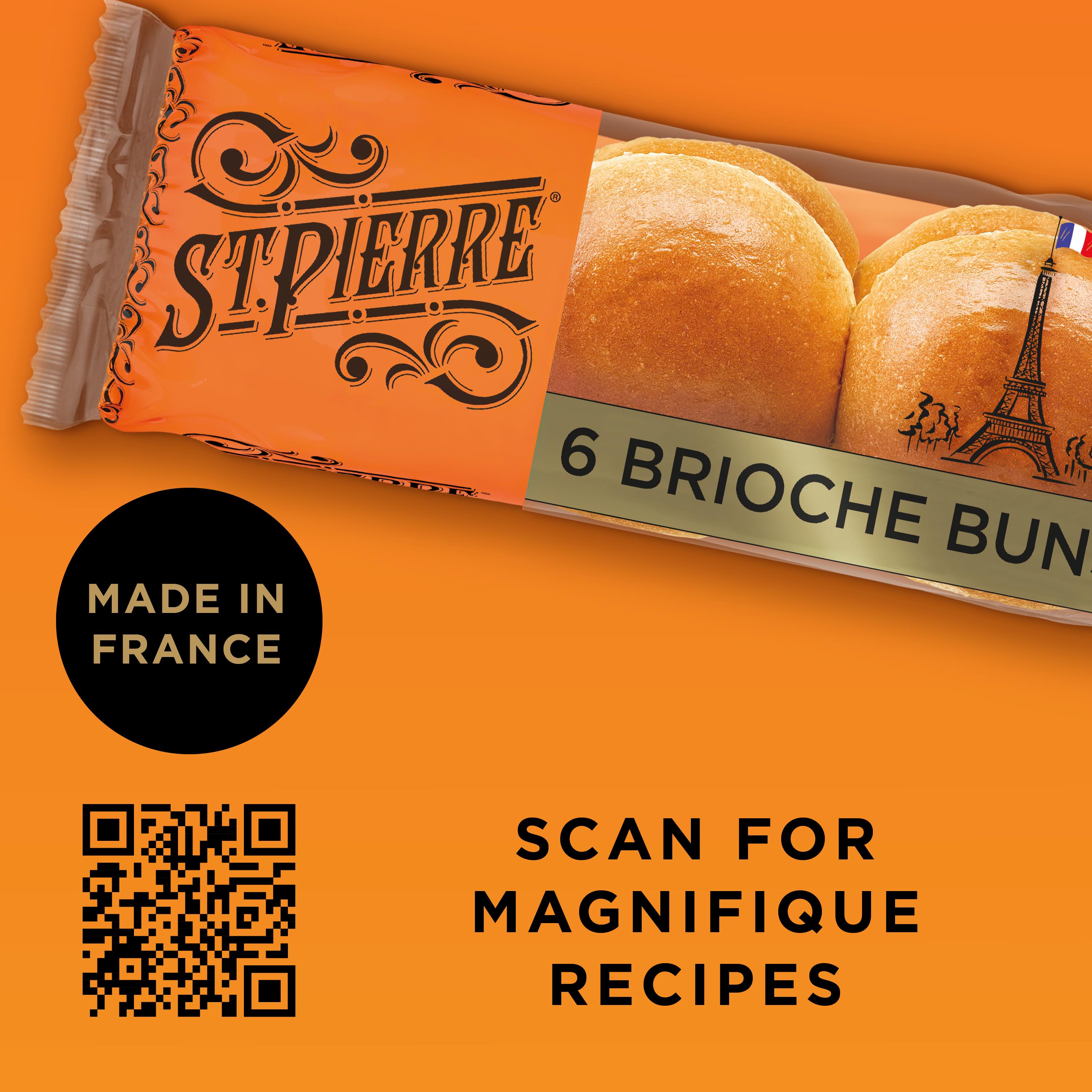 St. Pierre Brioche Buns Rolls x6 thumbnail 6