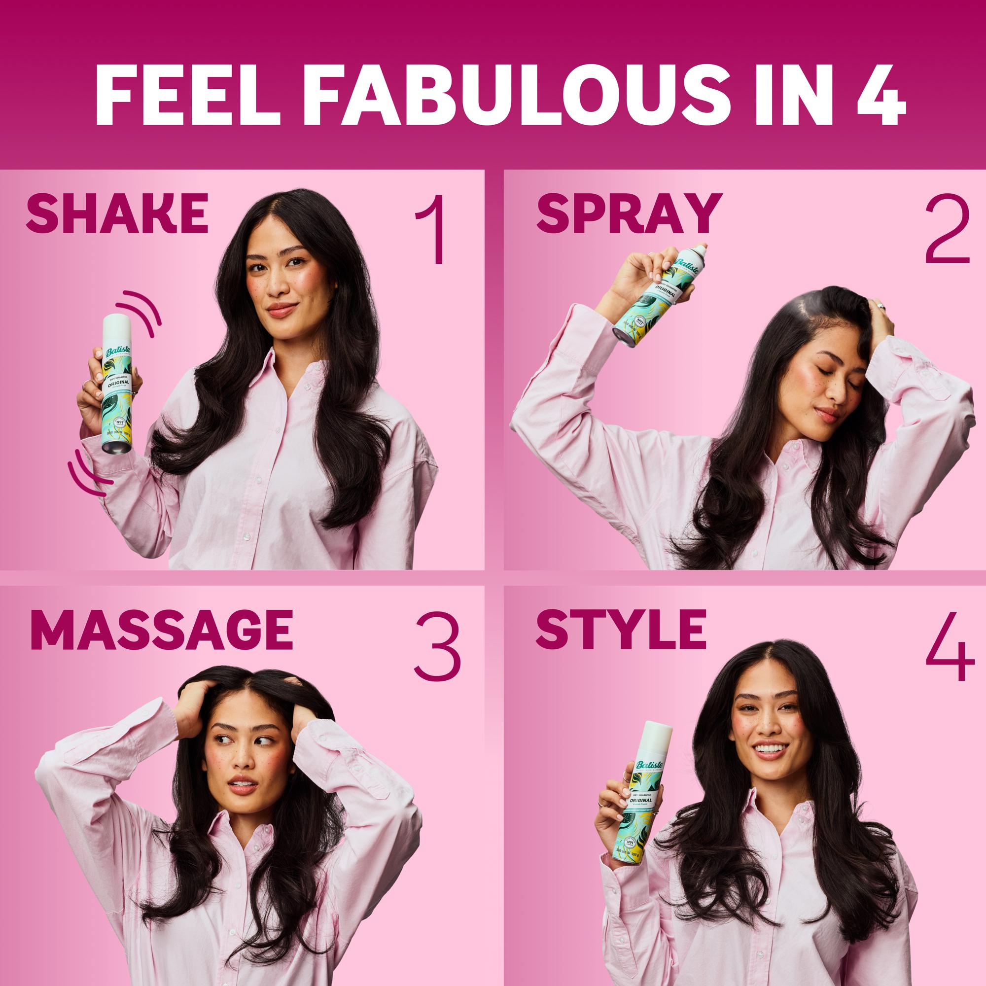 Batiste Dry Shampoo Blush Flirty Floral 350ml thumbnail 6