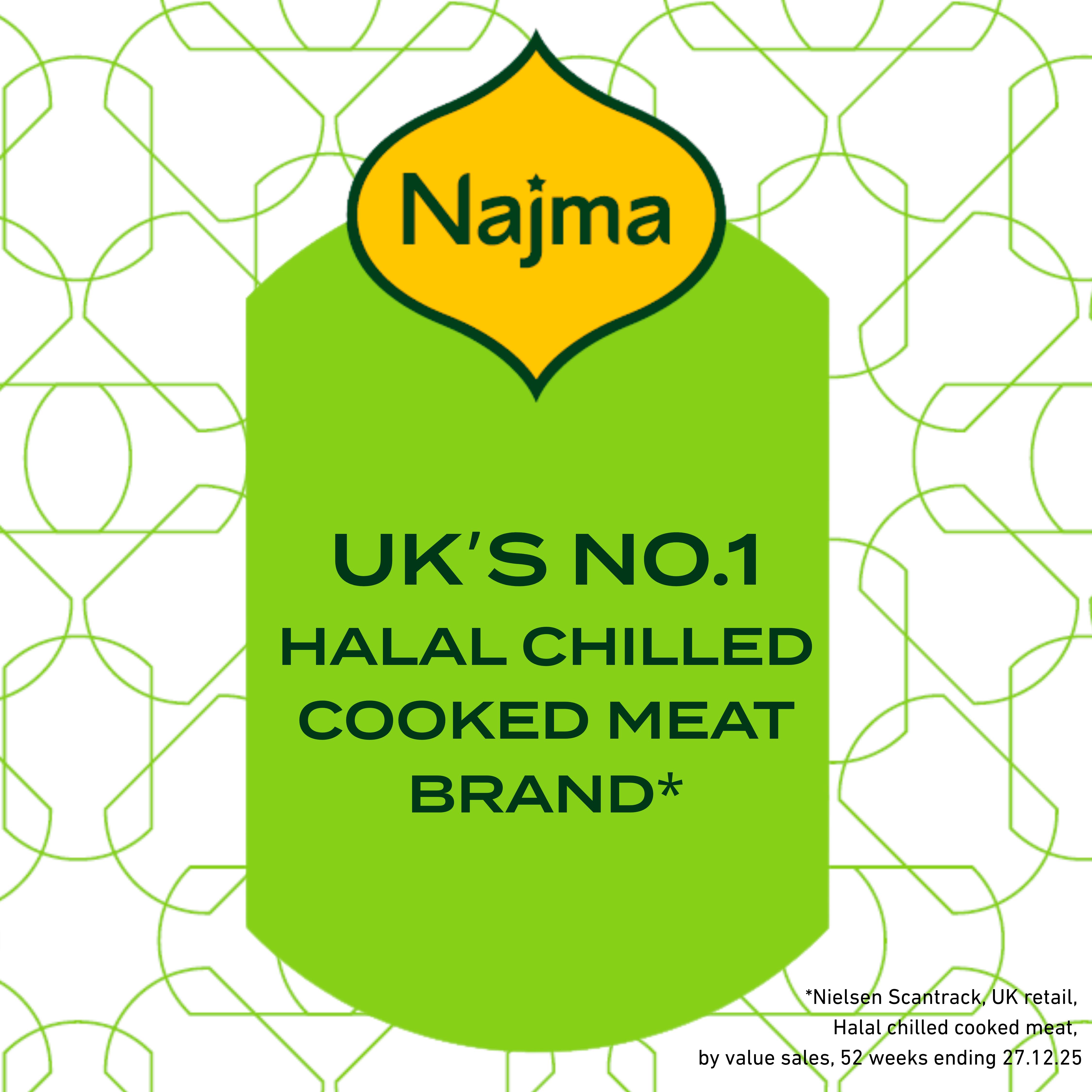 Najma Halal Chicken Sausages Smoked 400g thumbnail 2