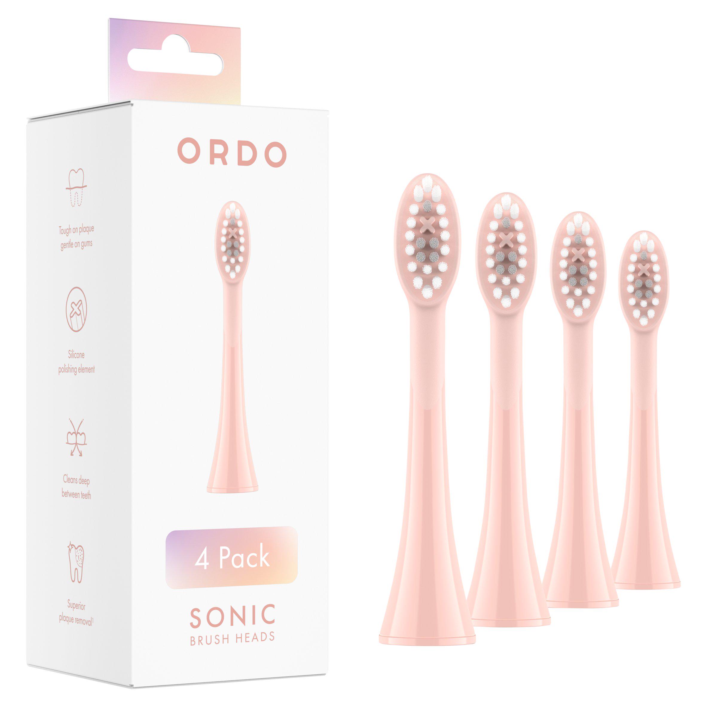 Ordo Sonic Brush Heads - Rose Gold