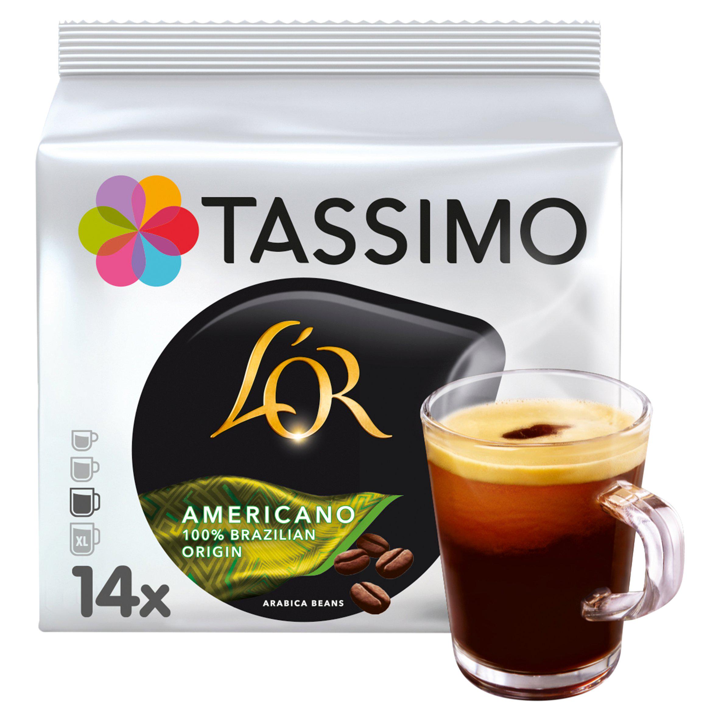 Tassimo L'OR Americano Classique Coffee Pods x14