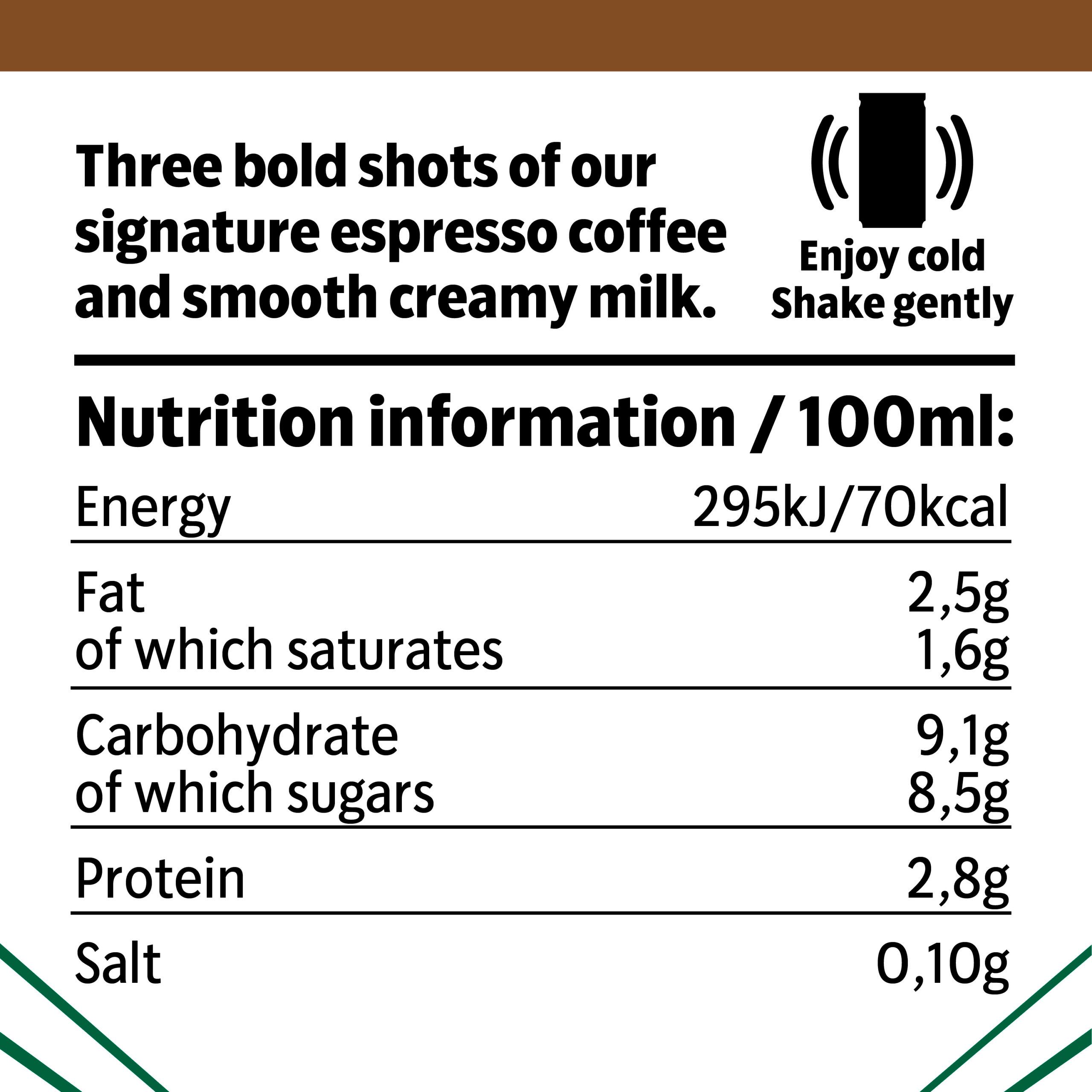 Starbucks Tripleshot Espresso Iced Coffee 300ml thumbnail 3
