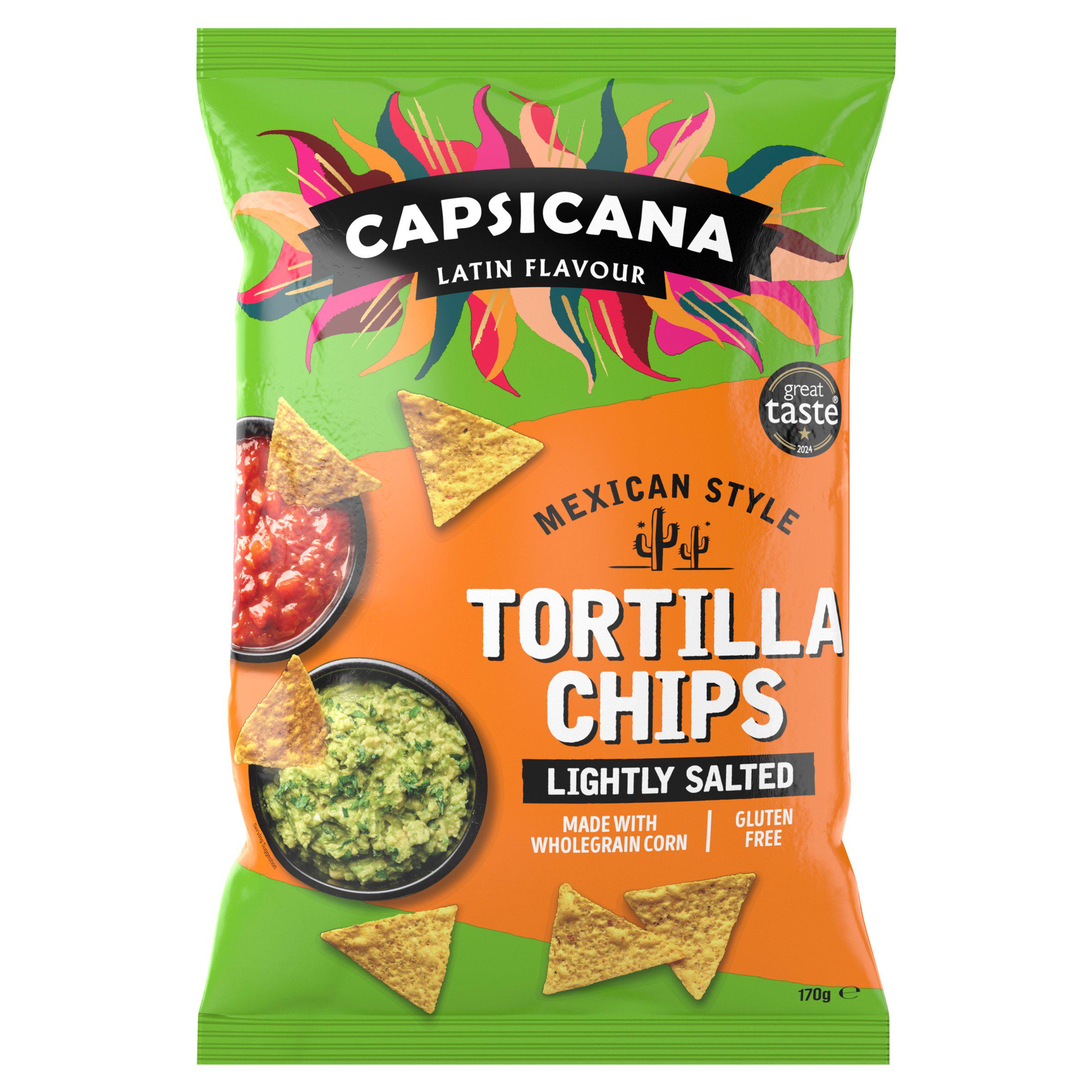 Capsicana Mexican Lightly Salted Tortilla Chips