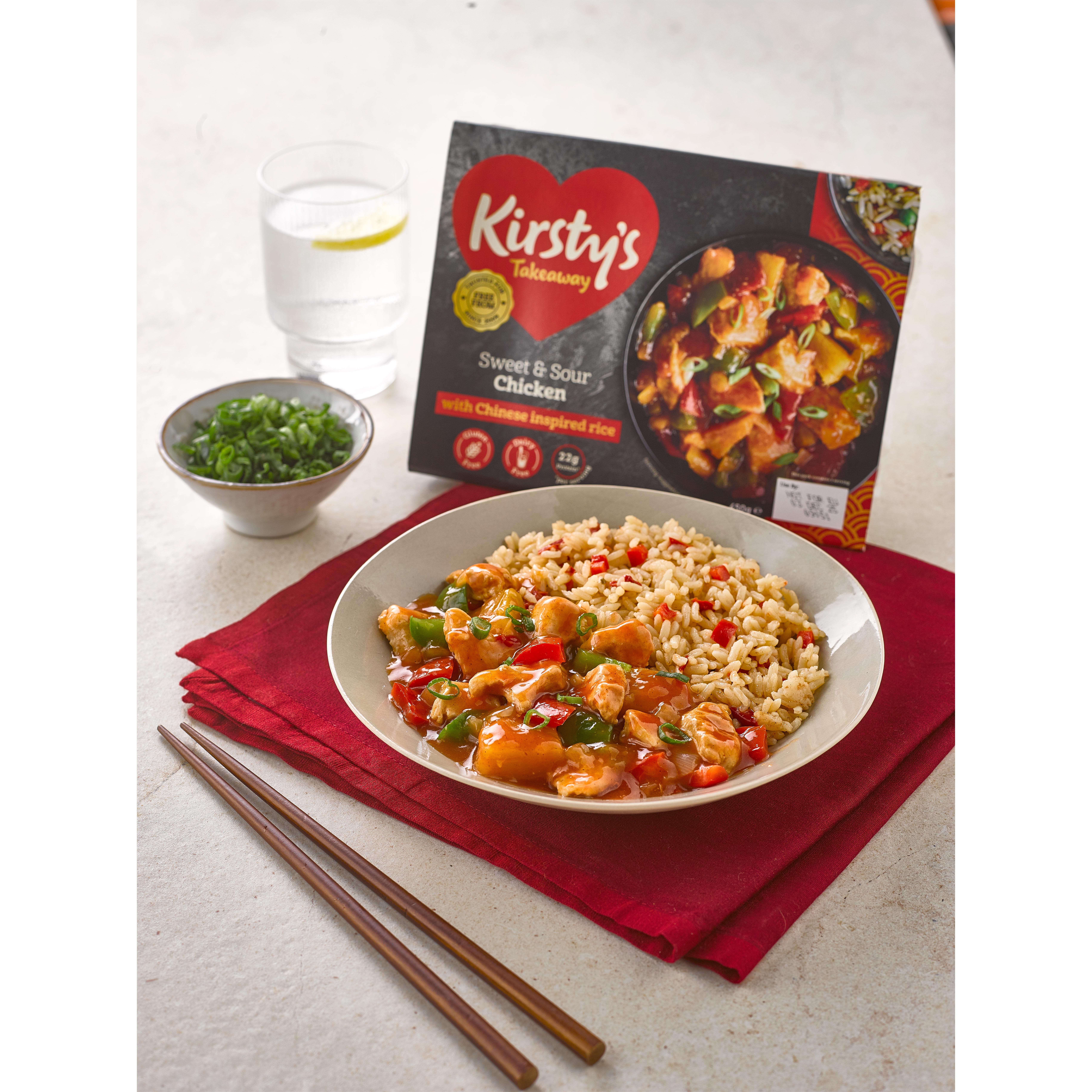 Kirsty's 450g Takeaway Sweet & Sour Chicken with Chinese Inspired Rice thumbnail 2