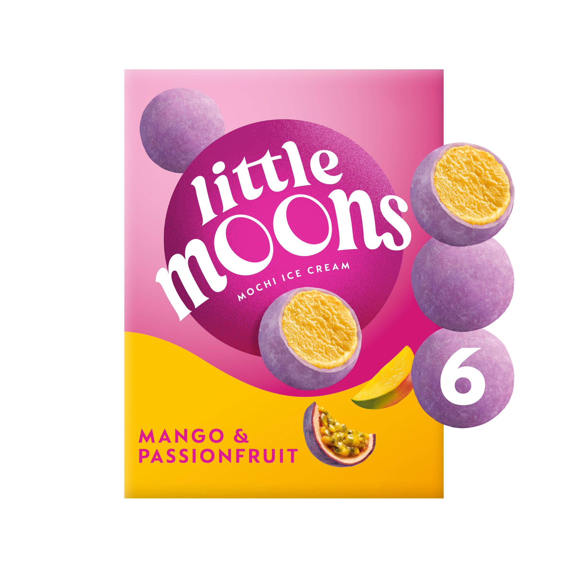 Little Moons Vegan Passionfruit & Mango Mochi Ice Cream