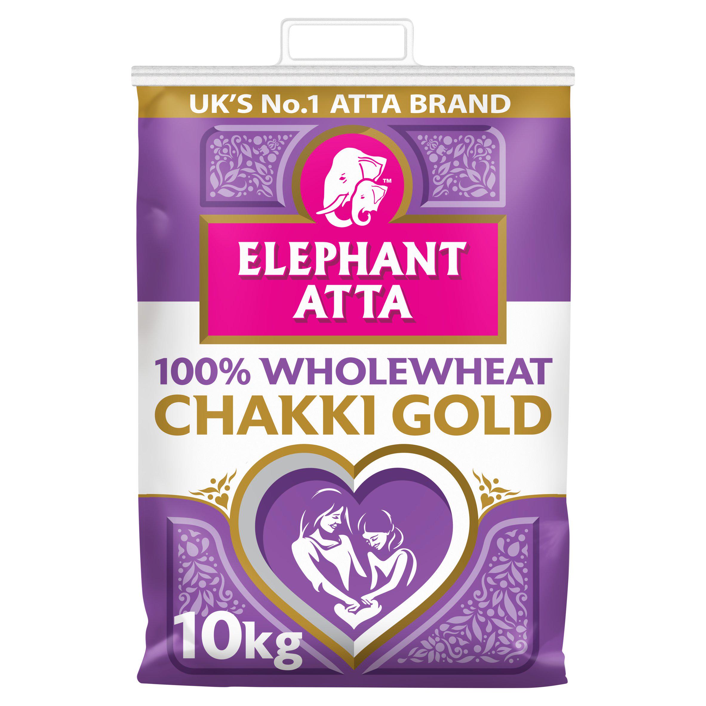 Chakki Gold Whole Wheat Chapatti Flour 10kg
