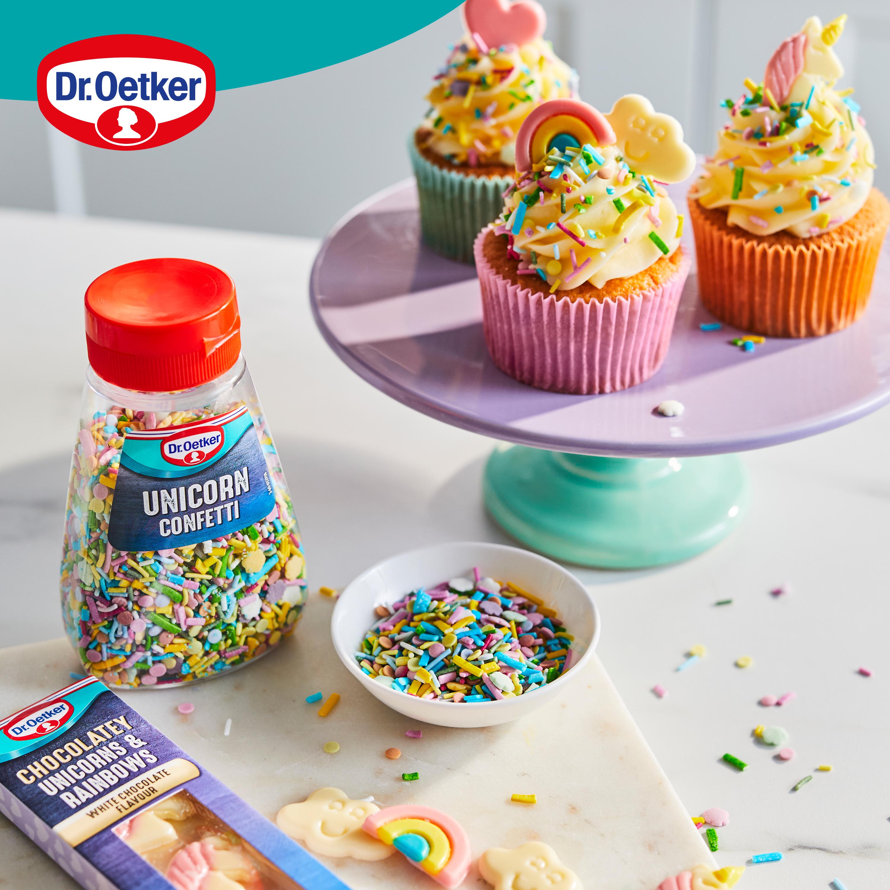 Dr. Oetker Unicorn Confetti Sprinkles 110g thumbnail 2