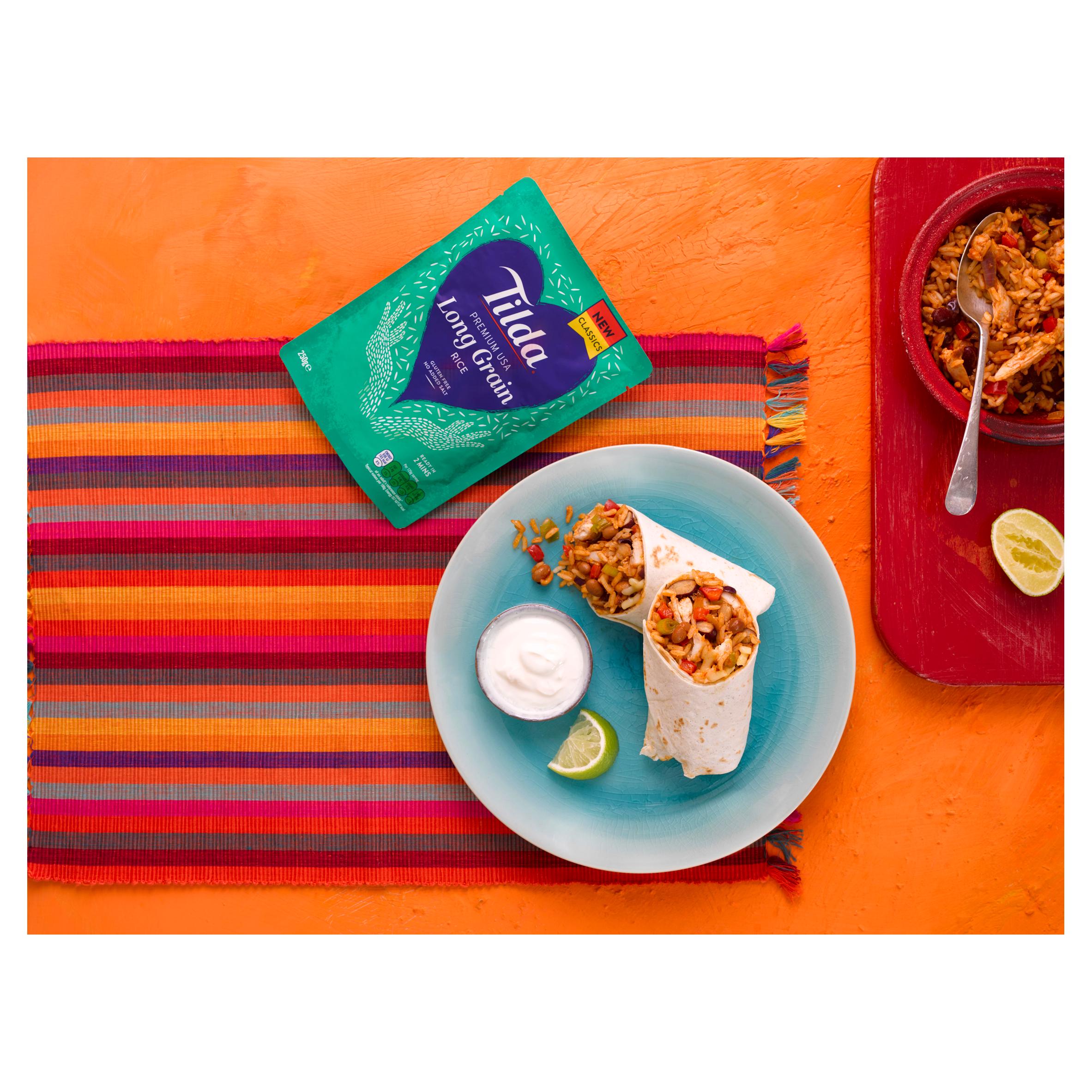 Tilda Microwave Long Grain Rice 250g thumbnail 4