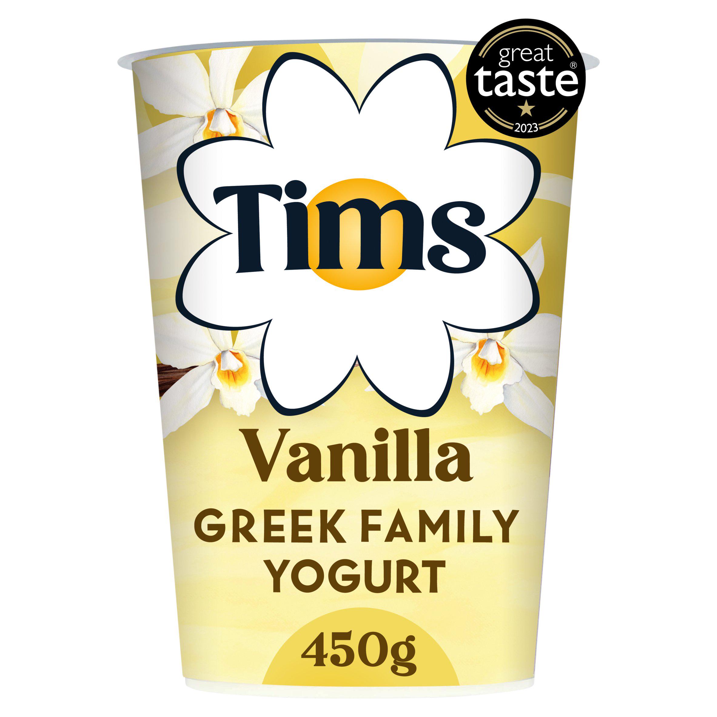 Tims Dairy Greek Style Vanilla Yoghurt