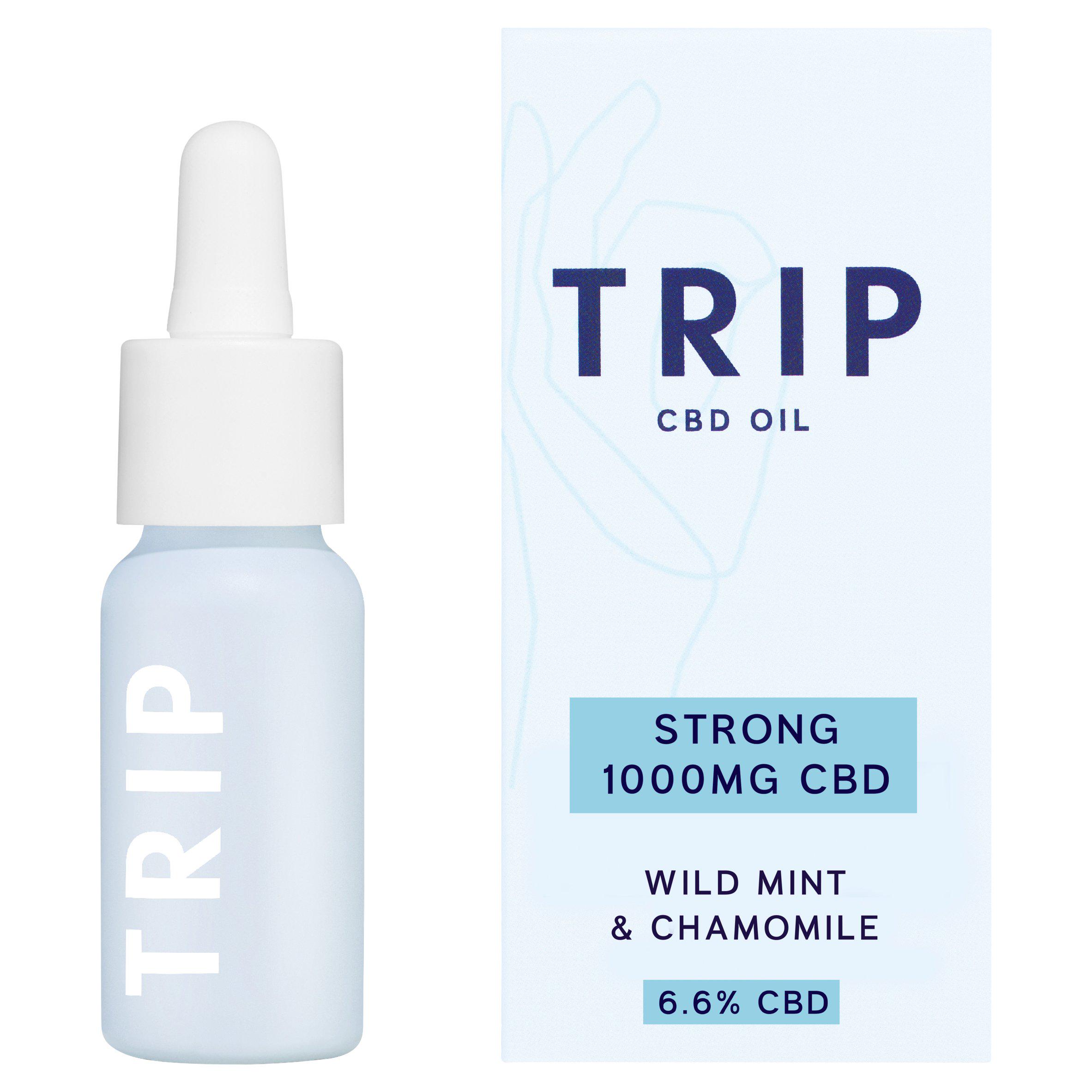TRIP Wild Mint 1000mg CBD Oil