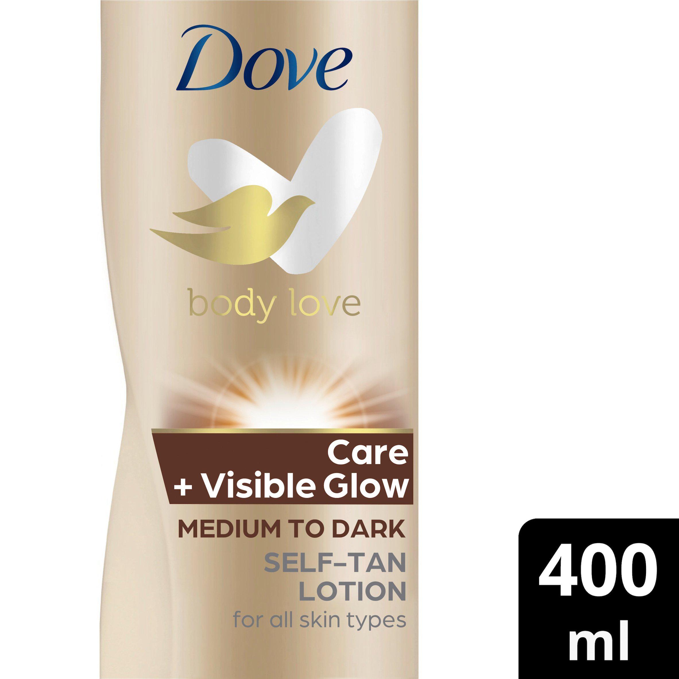 Dove Visible Glow Medium to Dark self tan lotion