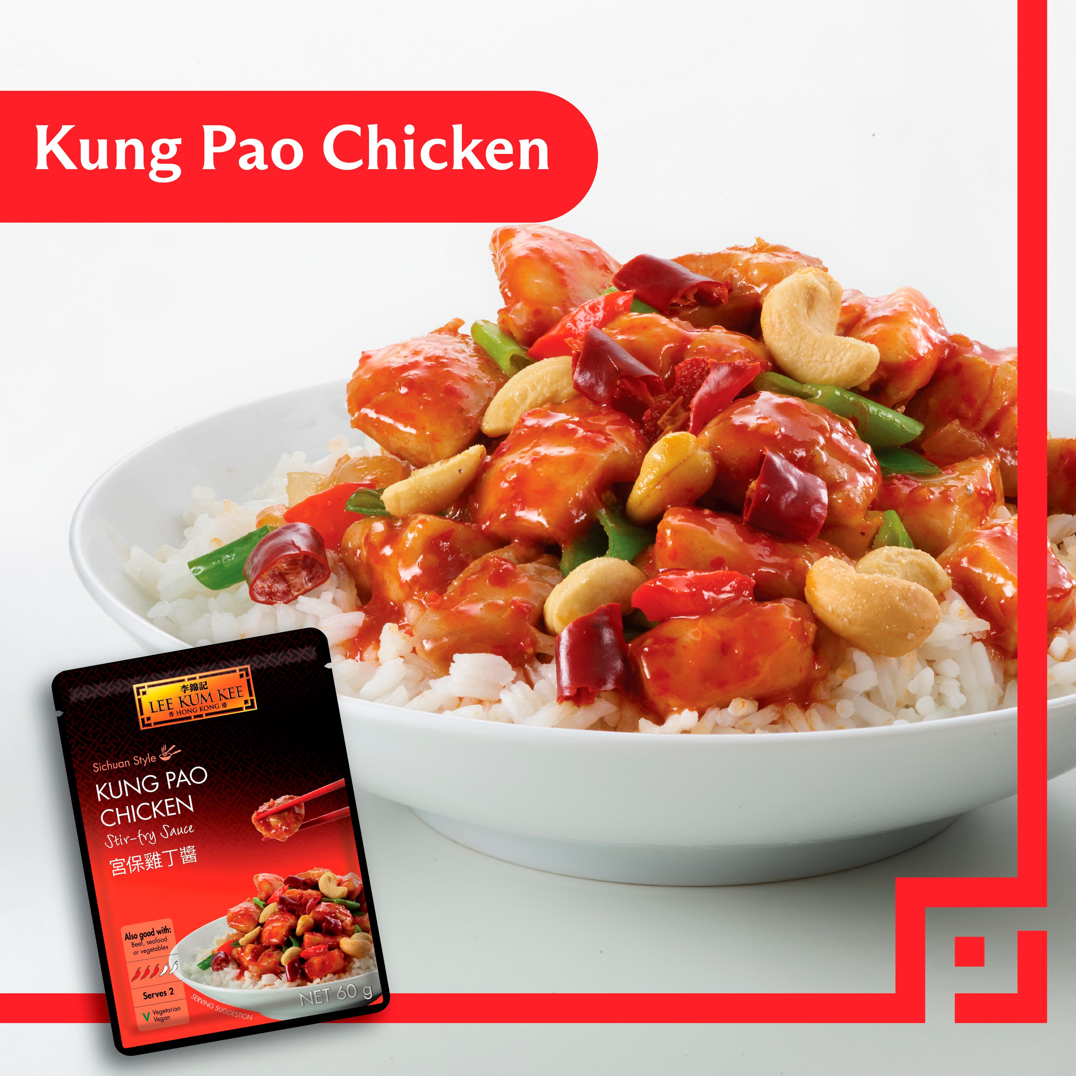 Lee Kum Kee Kung Pao Chicken Stir Fry Sauce 60g thumbnail 4